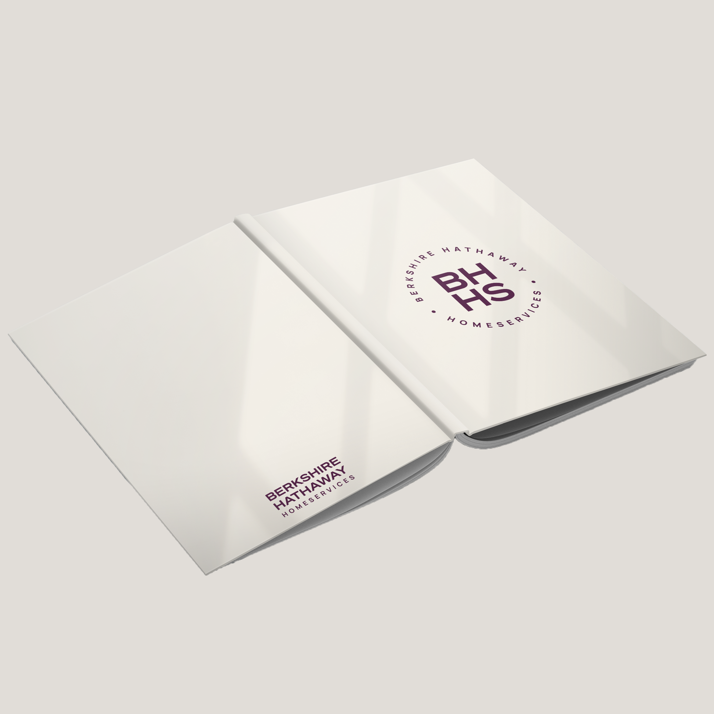 BHHS Tan- Lay Flat HARDCOVER Soft Touch (10 Pack)