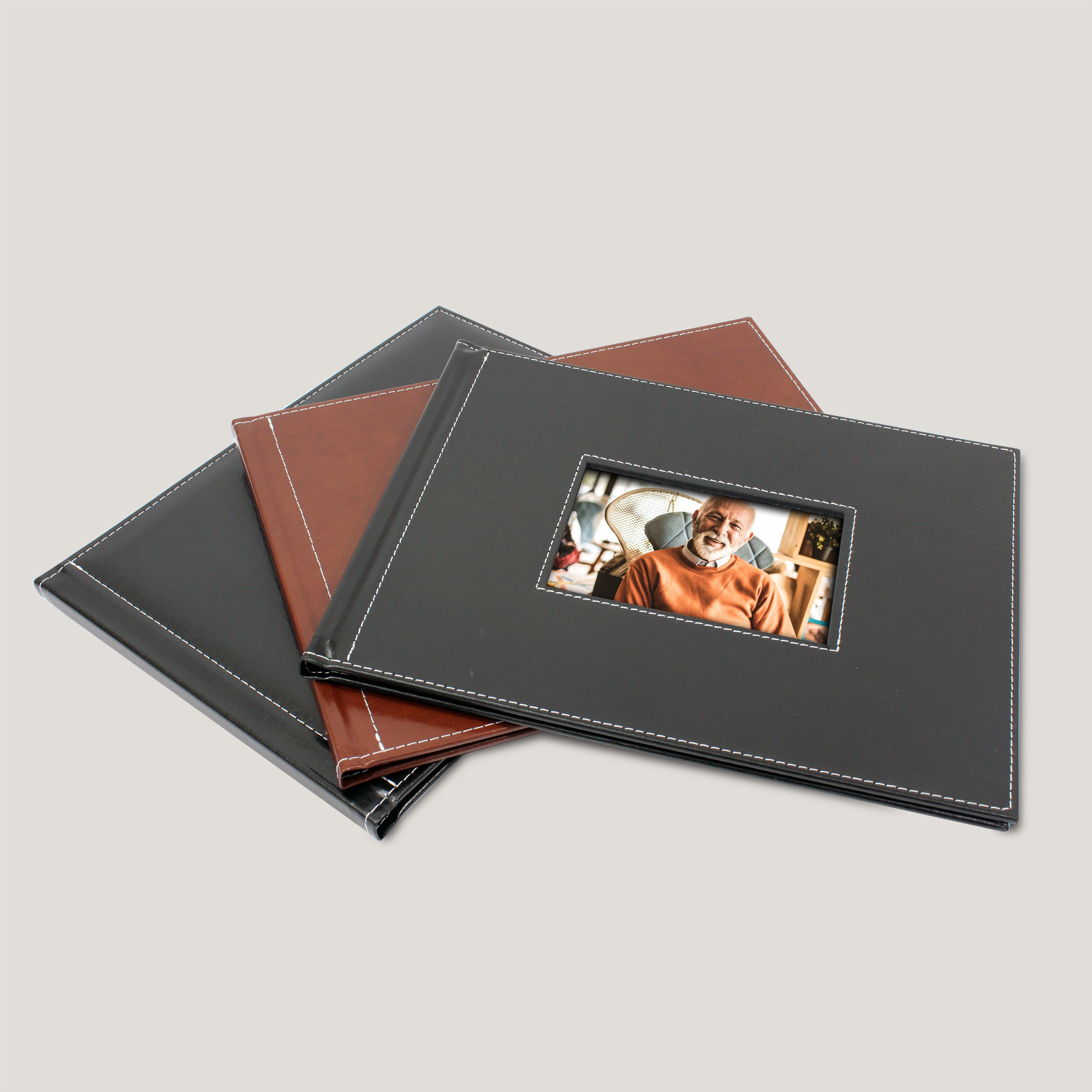 Stitched Leather Photobooks