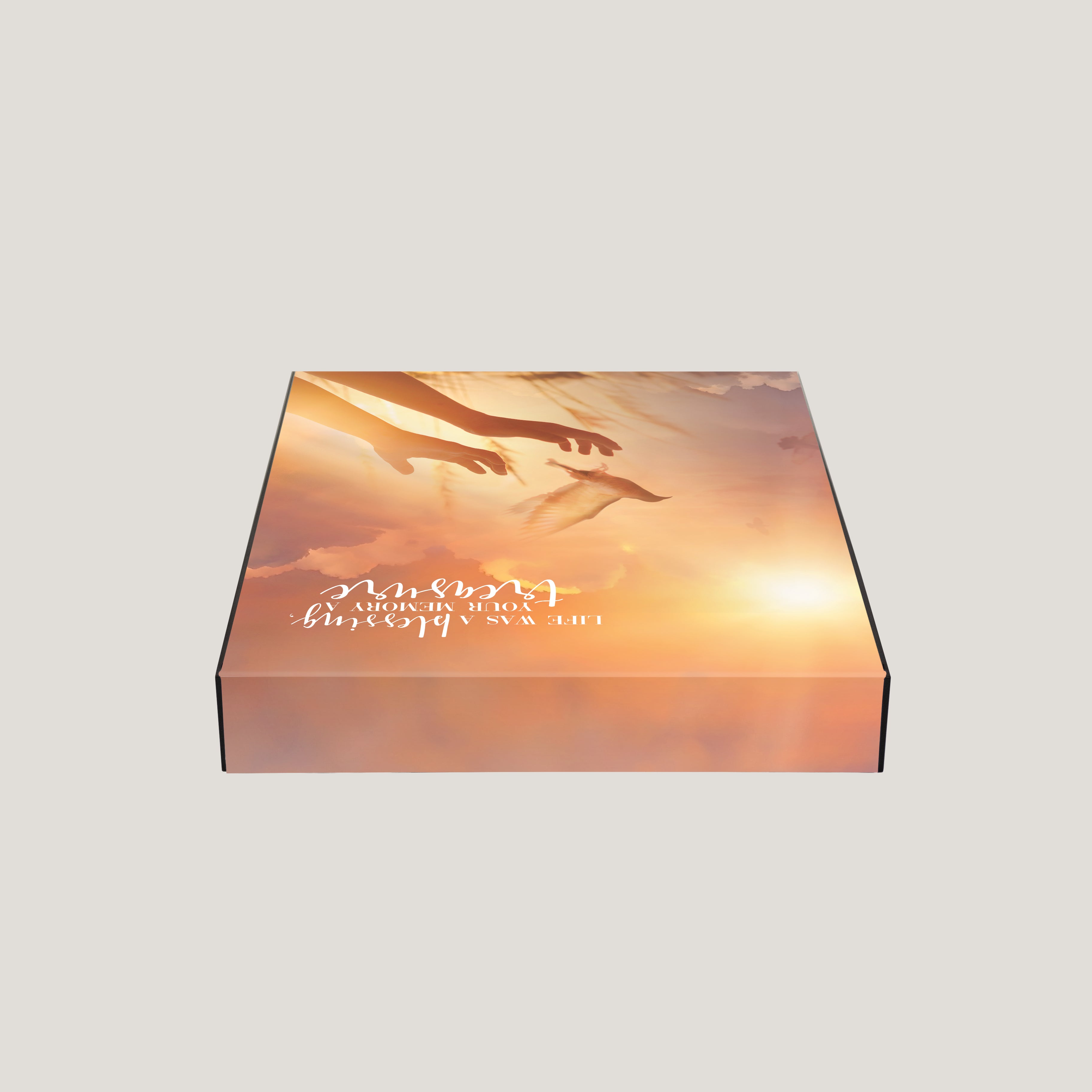 Funeral Sunset Dove 1.5" Keepsake Box
