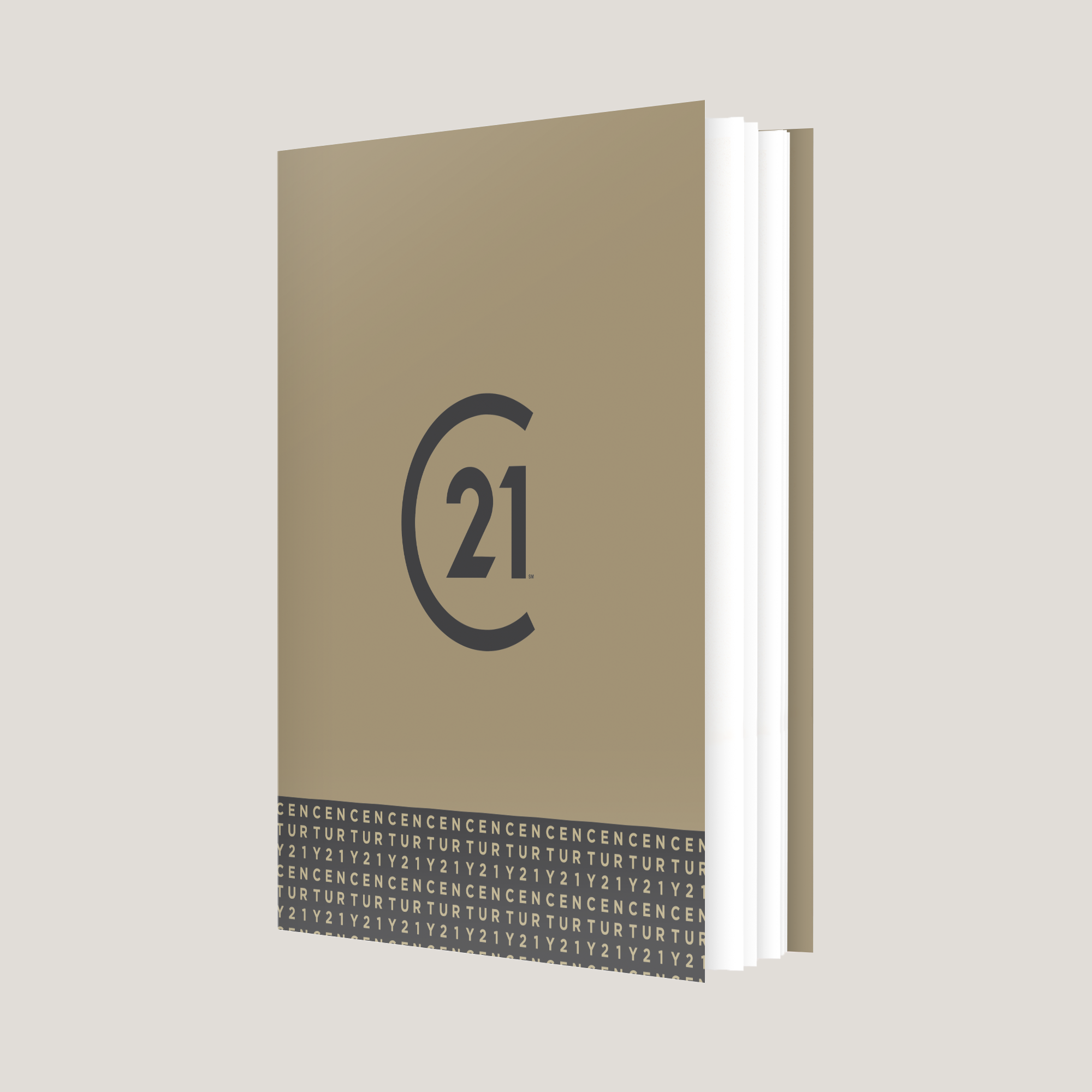 C21 Dark Gold Bar - Lay Flat SOFTCOVER - CLEARANCE (40 Pack)