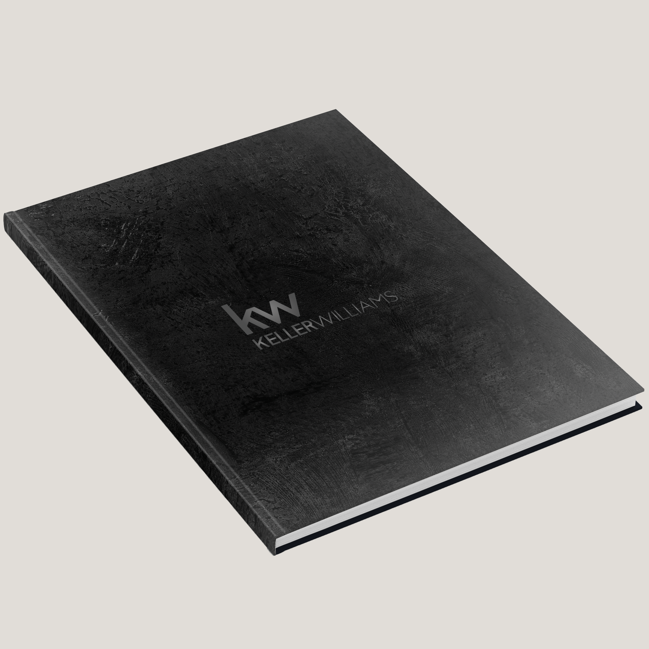 KW Black Texture - (10 Pack) Lay Flat HARDCOVER - CLEARANCE