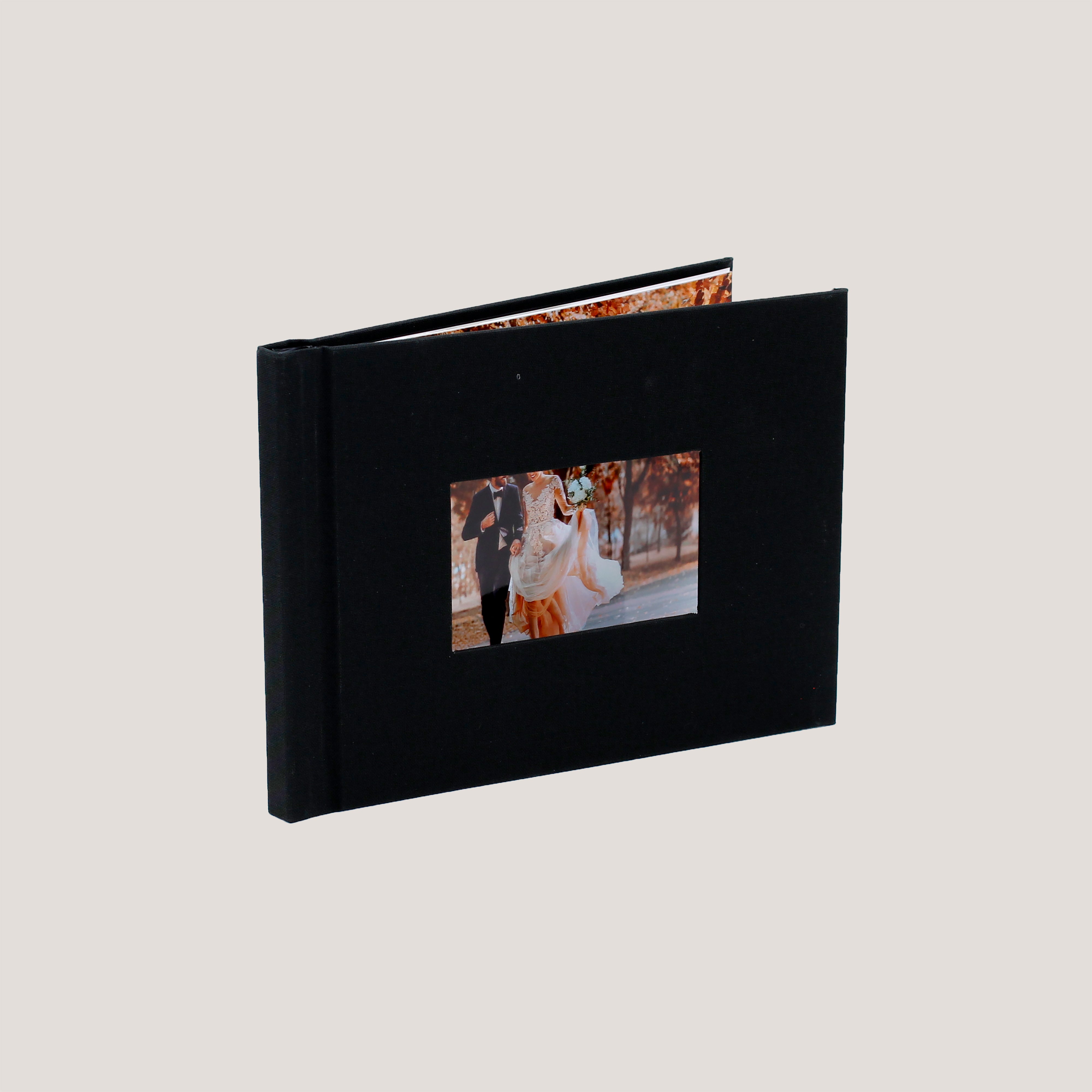 Wrapped Window Clamp Binding Photobooks