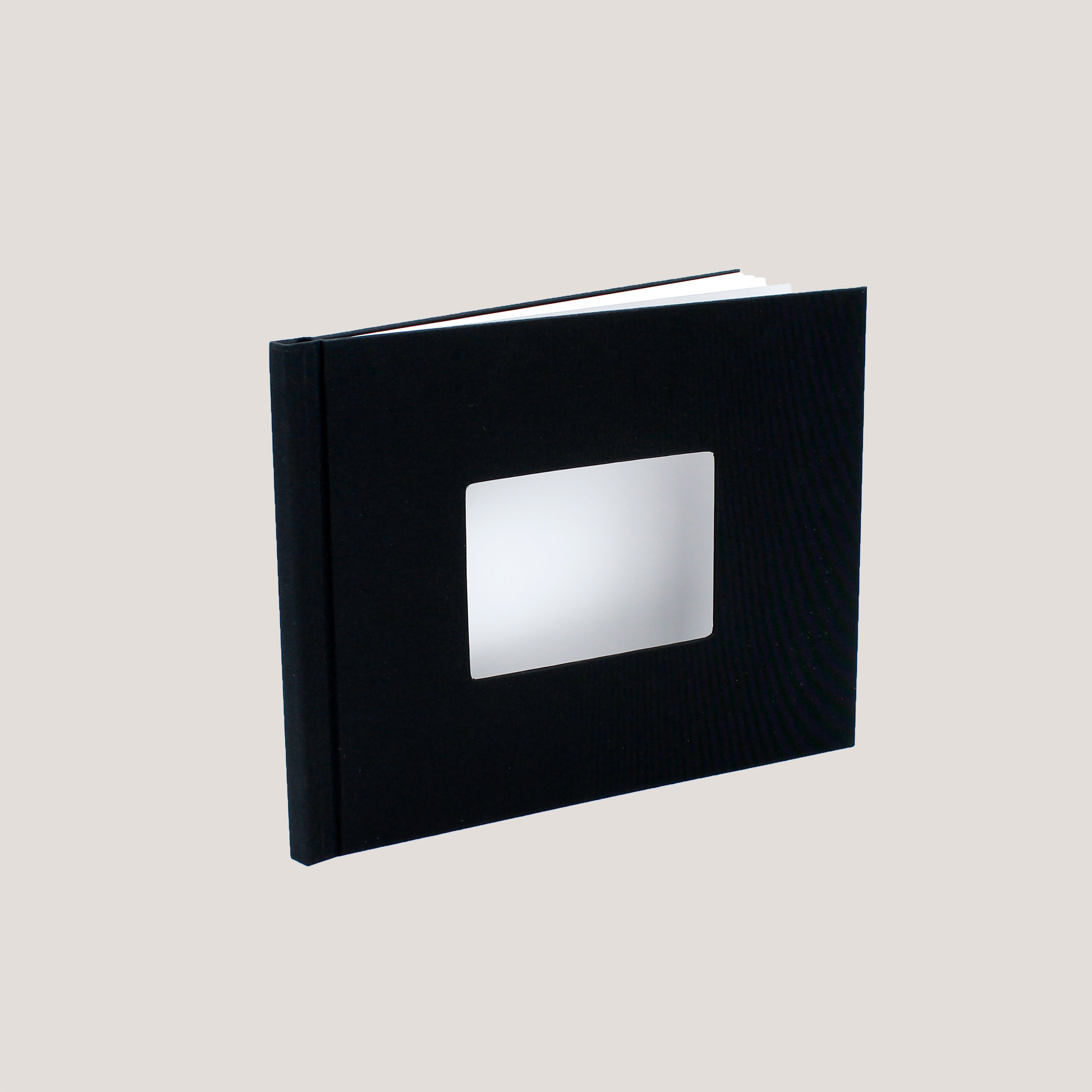 Wrapped Window Clamp Binding Photobooks