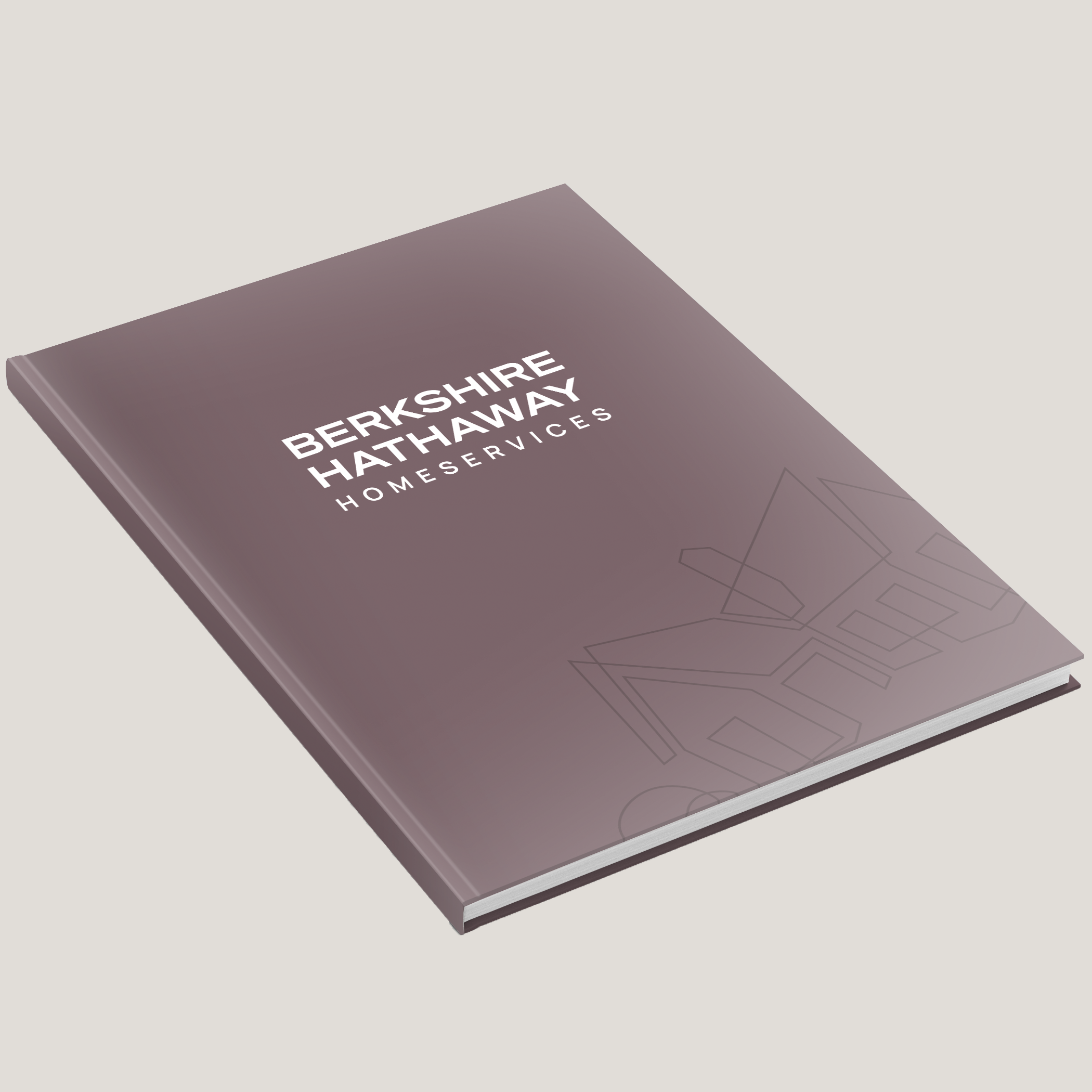 BHHS Dove- Lay Flat HARDCOVER Soft Touch