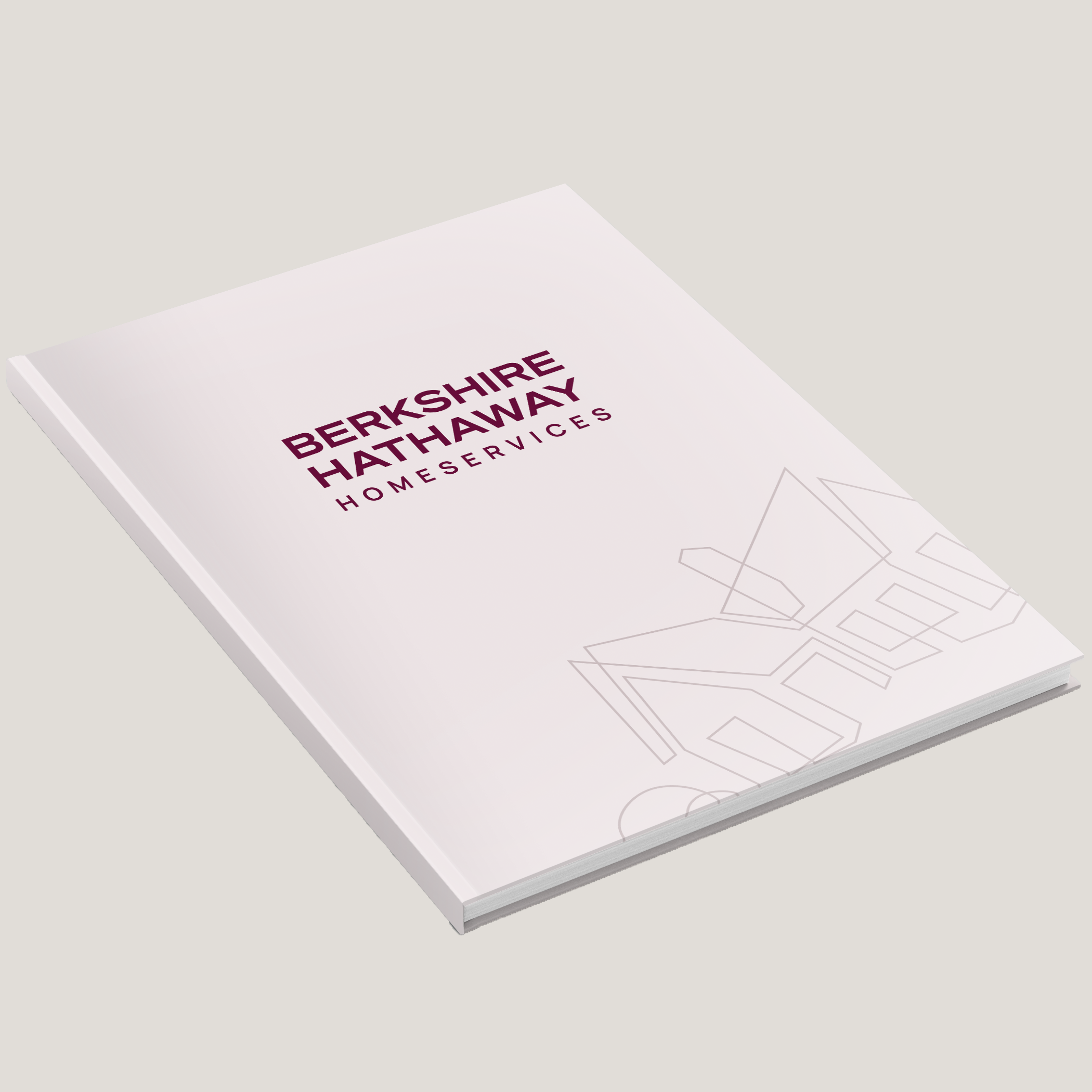 BHHS Rose- Lay Flat HARDCOVER Soft Touch