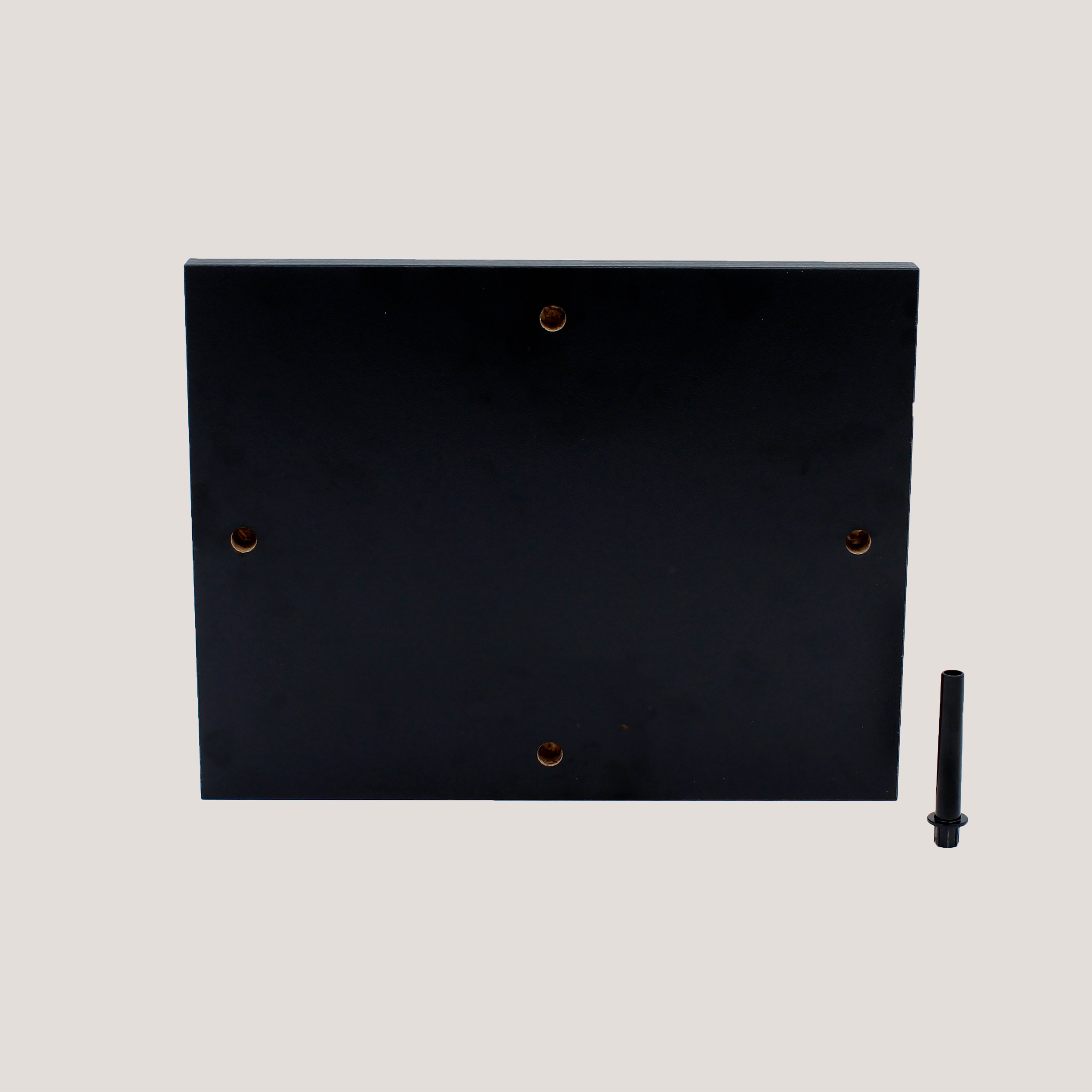 Thin Black Wood Resin Panels