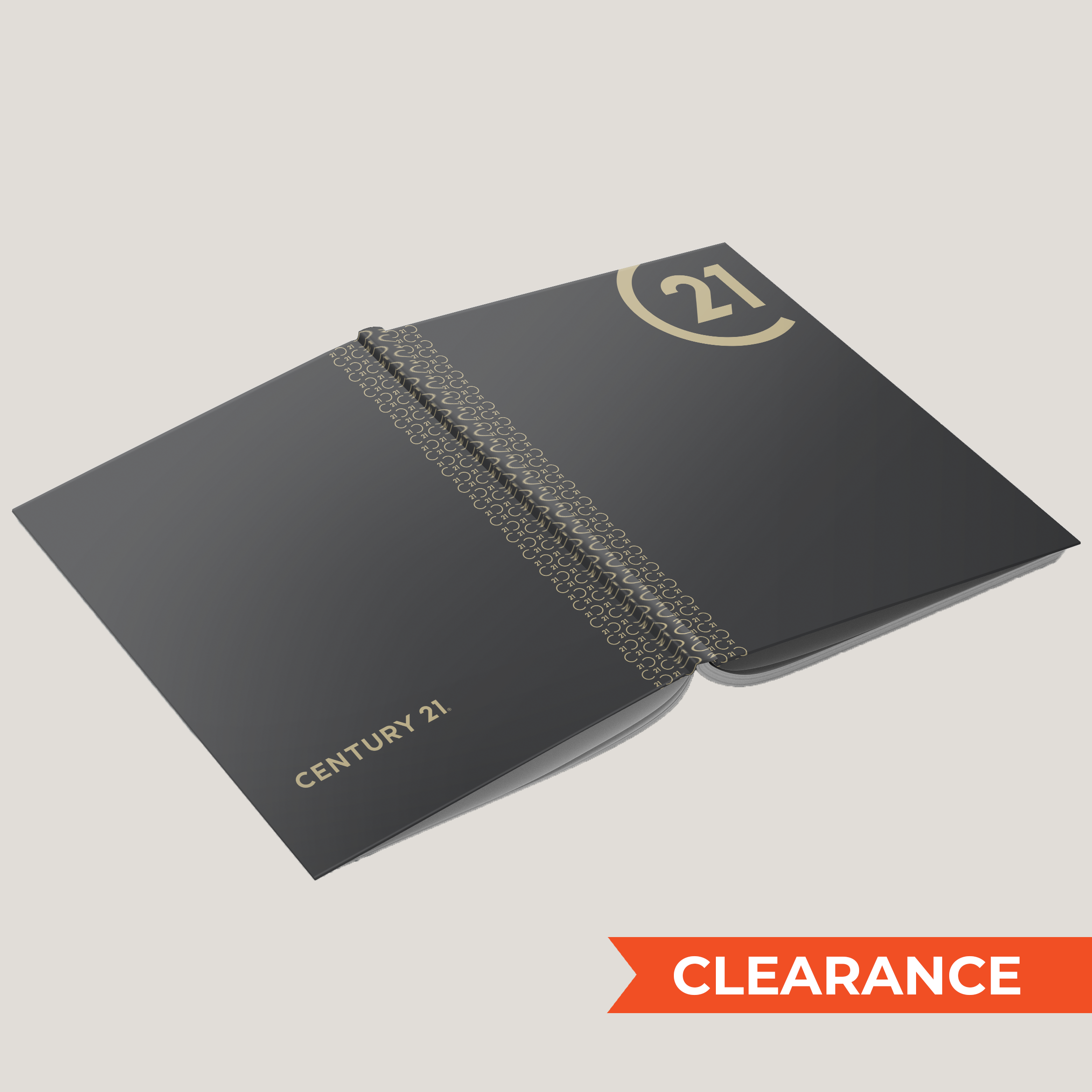 C21 Solid Repeat Spine- Lay Flat HARDCOVER - CLEARANCE (10 Pack)