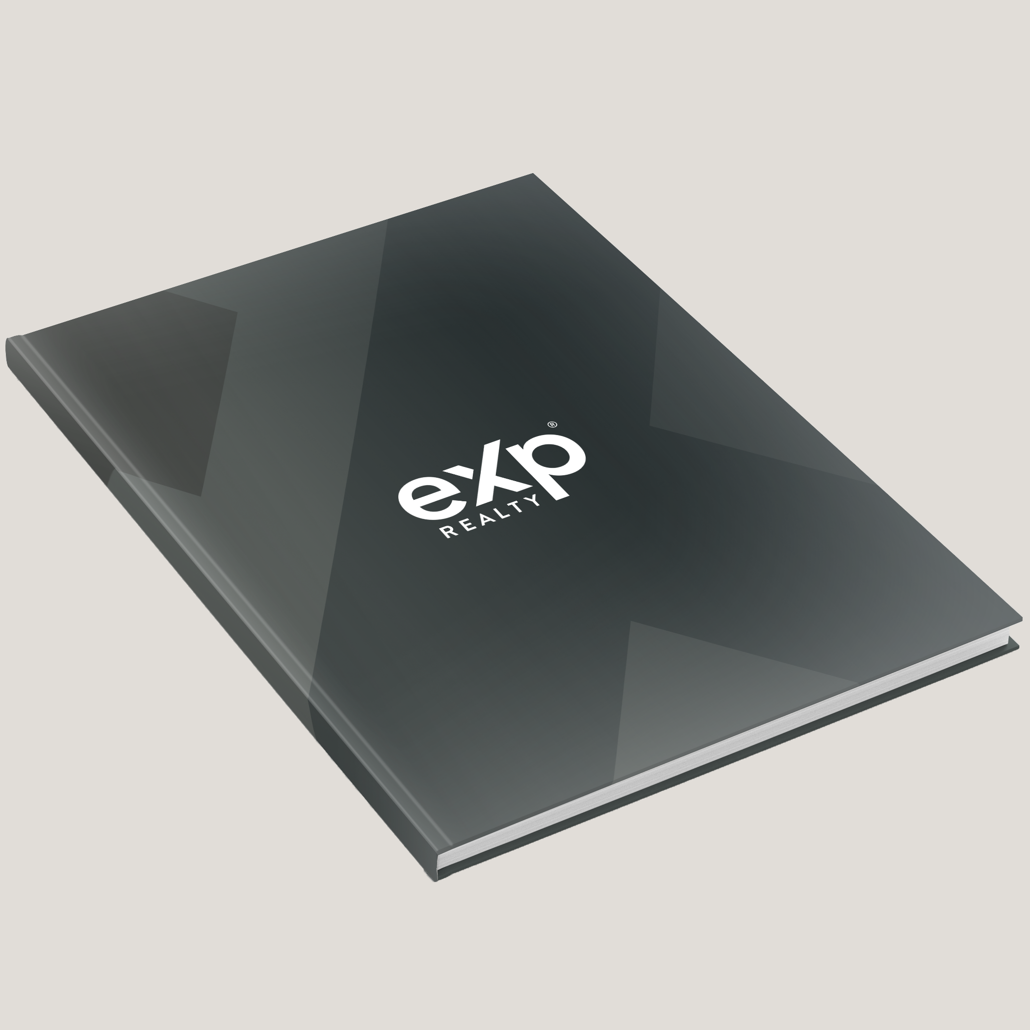 eXp Black/Grey - Lay Flat HARDCOVER - CLEARANCE (10 Pack)