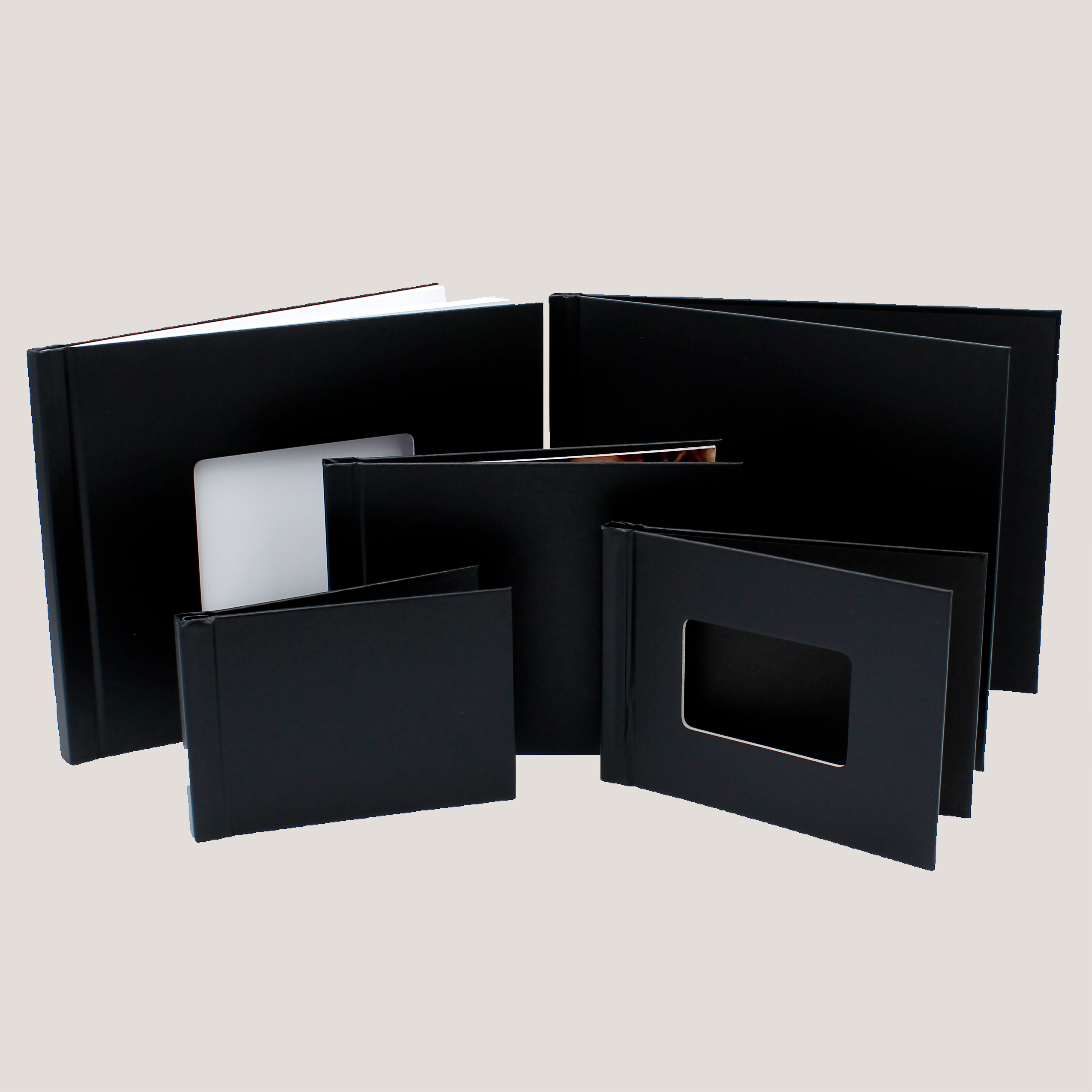 Eco Black Clamp Binding Photobooks