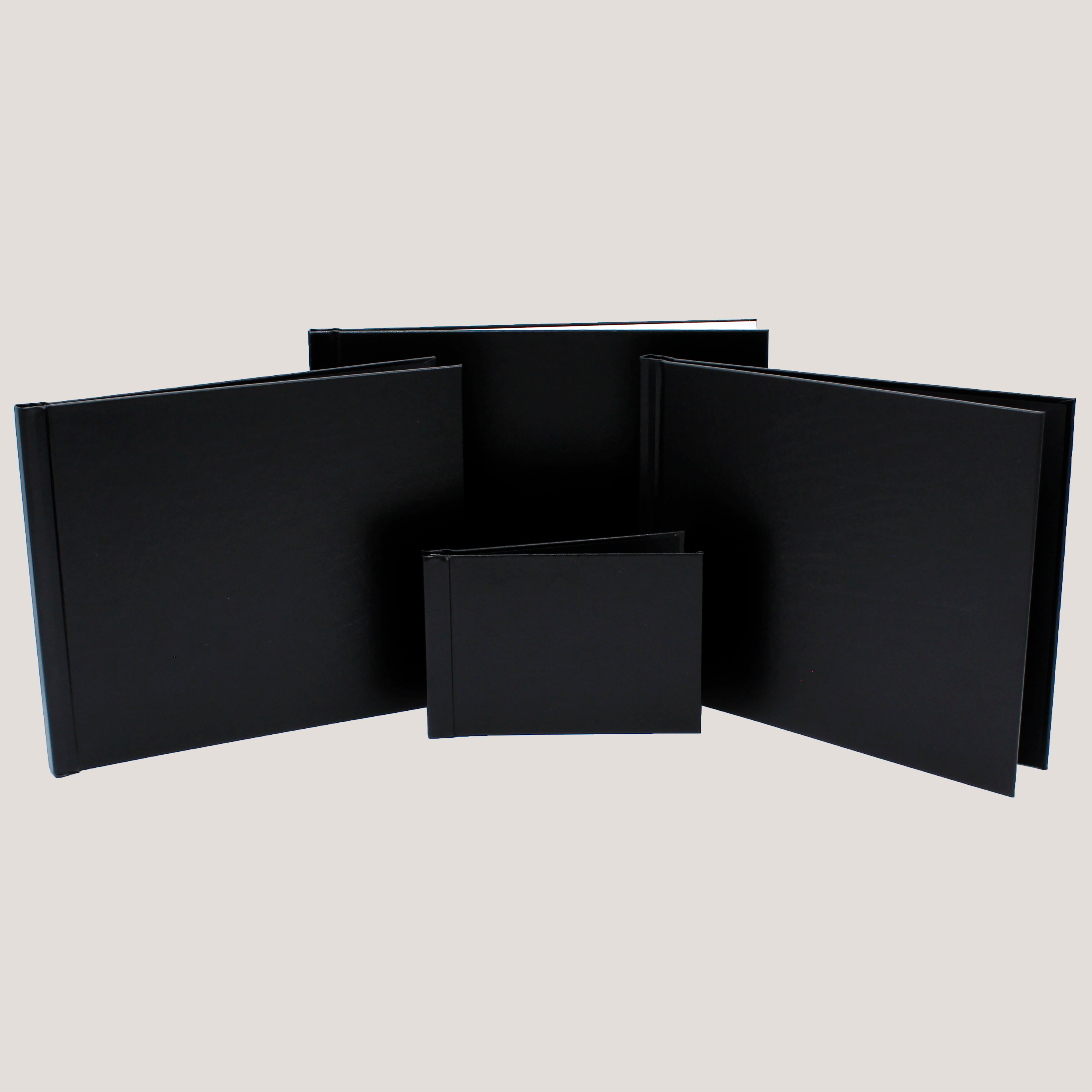 Astrale Black Clamp Binding Photobooks
