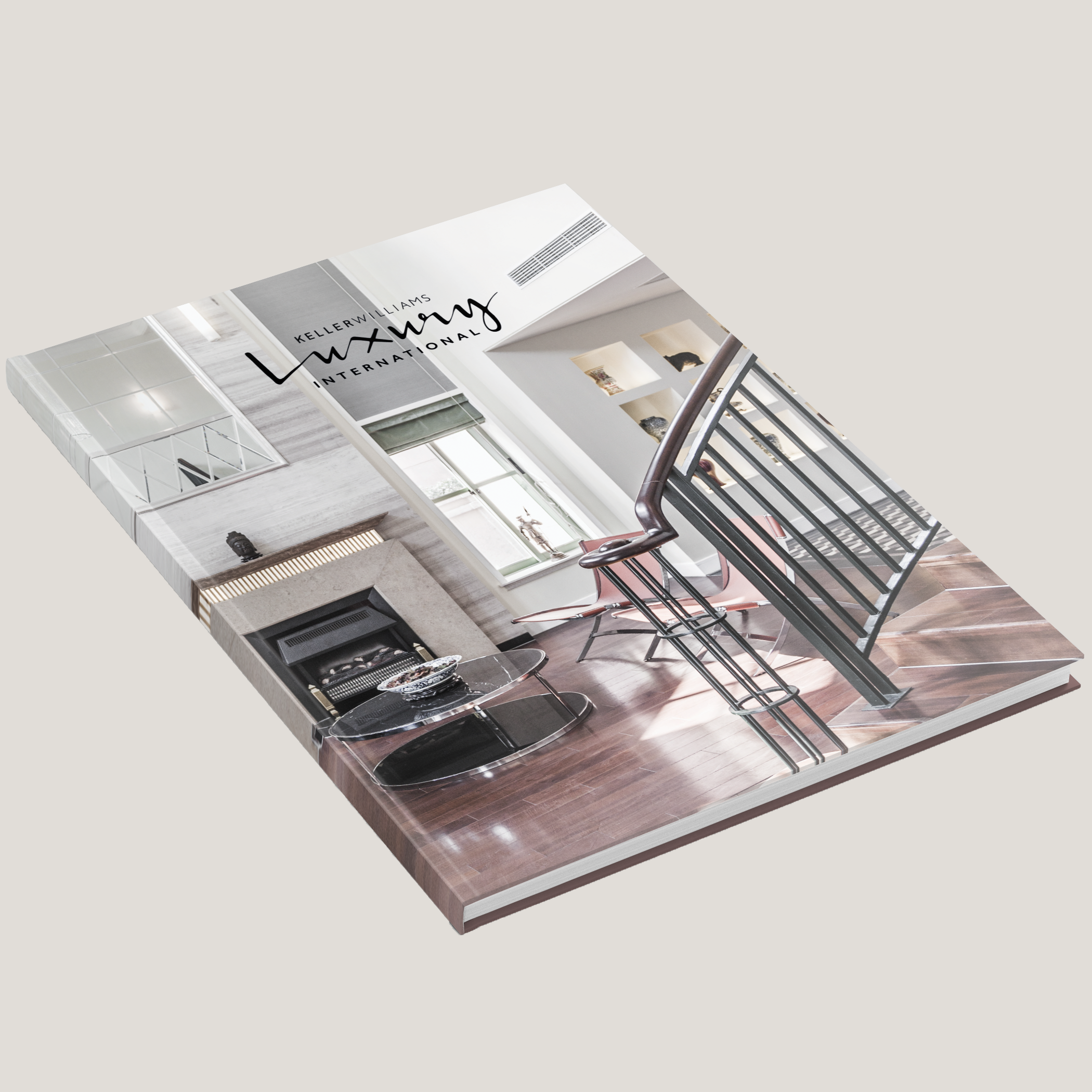 KW Luxury Living International- (10 Pack) Lay Flat HARDCOVER - CLEARANCE