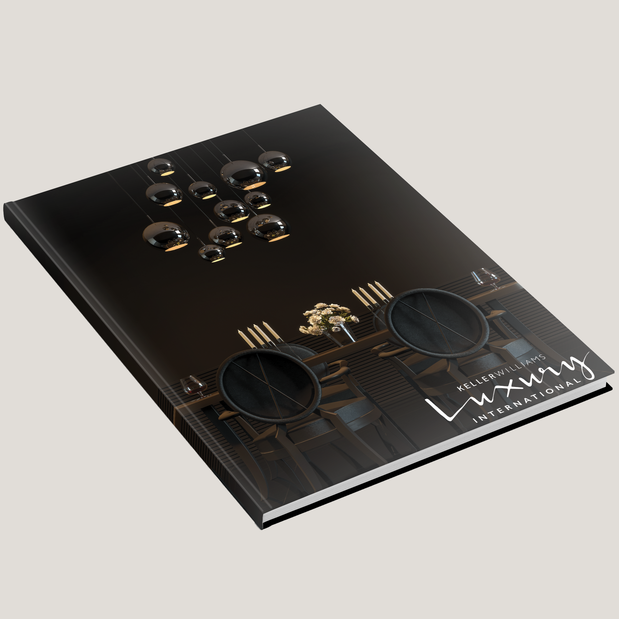 KW Luxury Dining International- (10 Pack) Lay Flat HARDCOVER - CLEARANCE