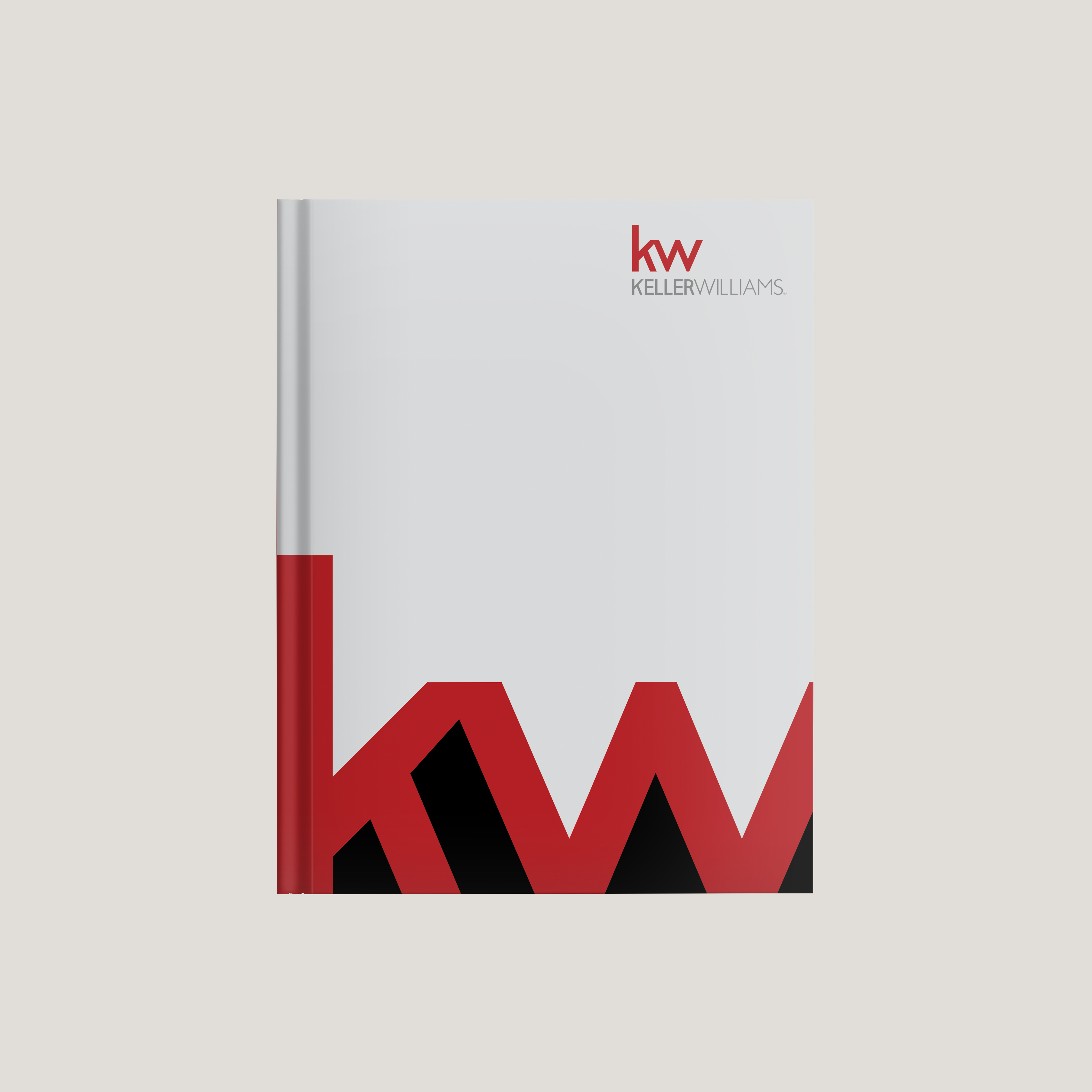 KW Logo White- (10 Pack) Lay Flat HARDCOVER - CLEARANCE