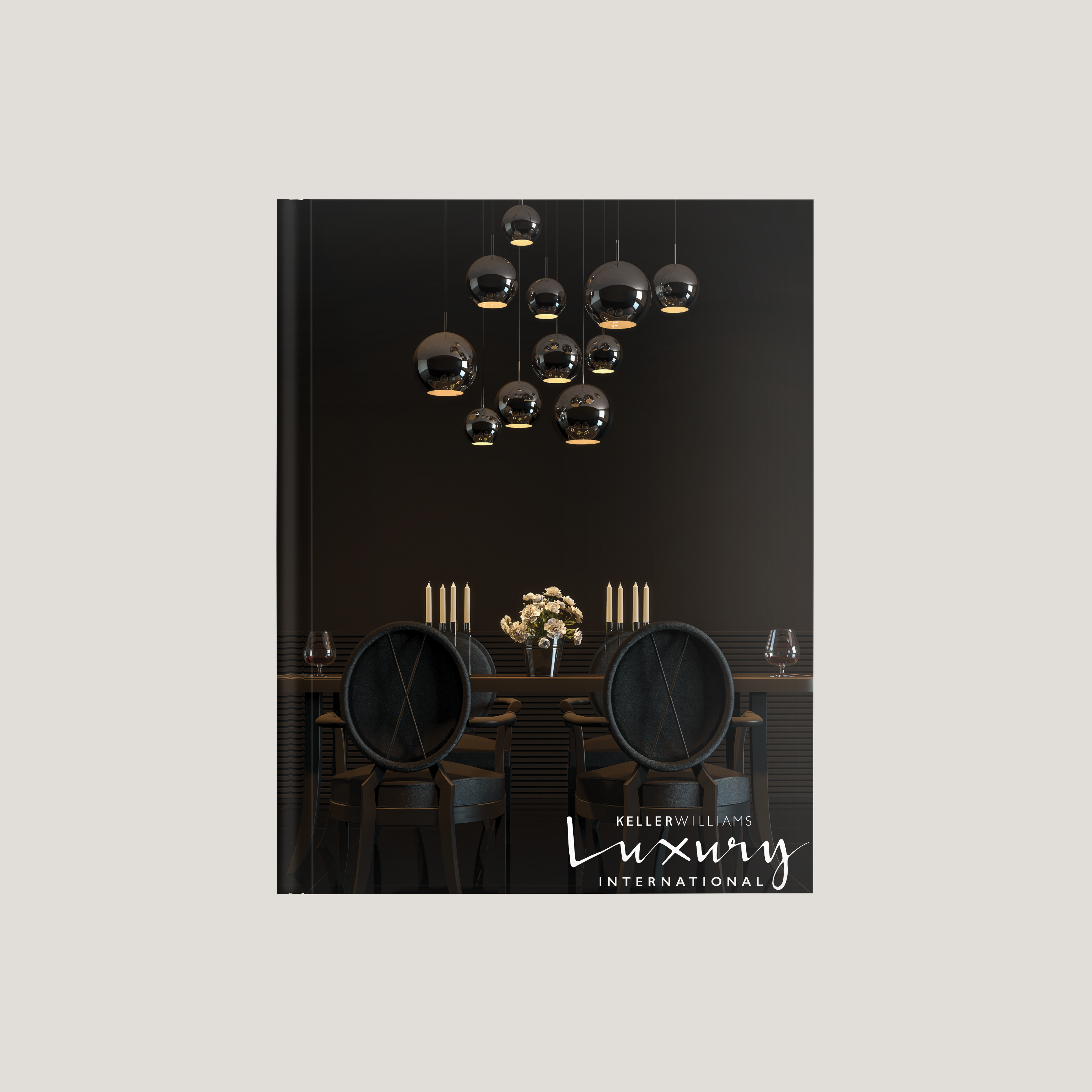 KW Luxury Dining International- (10 Pack) Lay Flat HARDCOVER - CLEARANCE