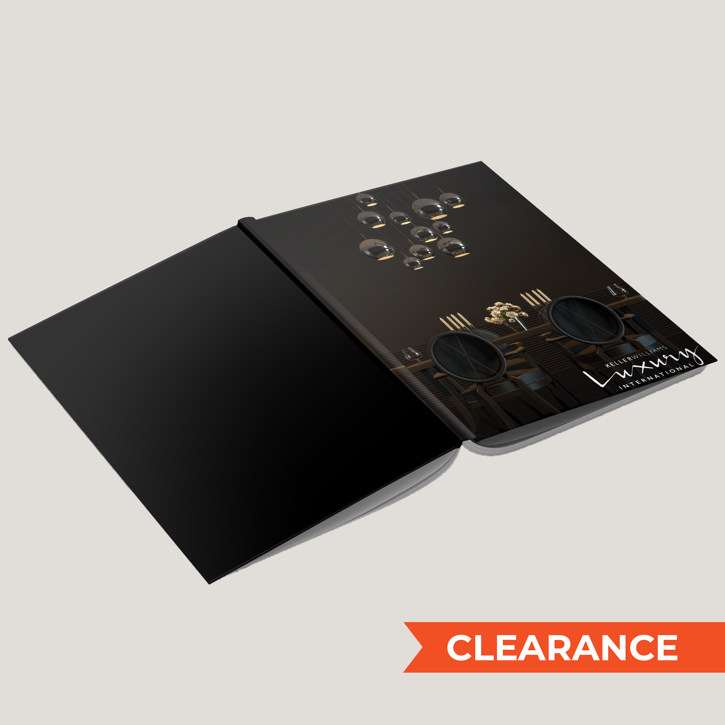 KW Luxury Dining International- (10 Pack) Lay Flat HARDCOVER - CLEARANCE