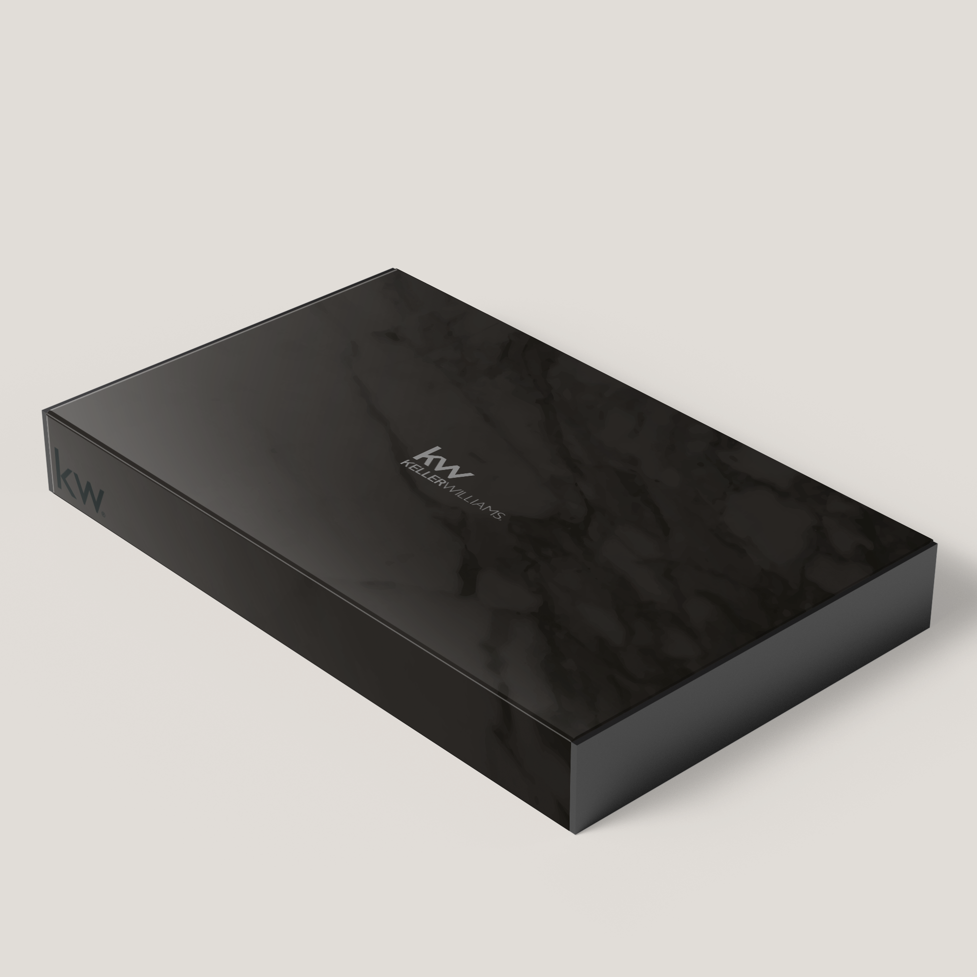 KW Black Marble 1.75 Presentation Box