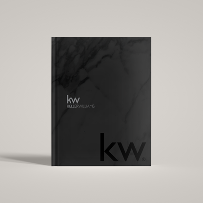 KW Black Marble Bindable - Lay Flat HARDCOVER Soft Touch