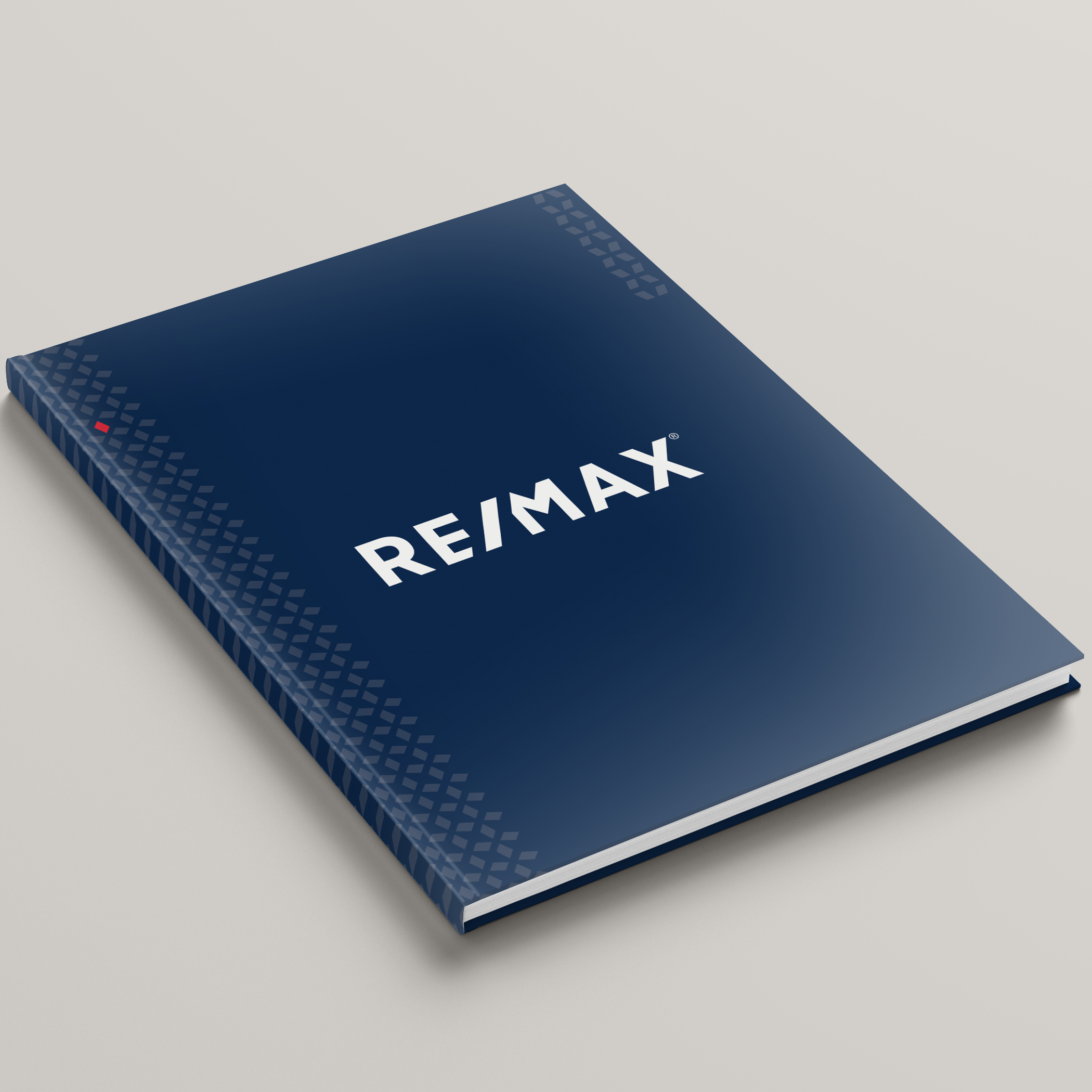 RE/MAX Dusk Blue Bindable - Lay Flat HARDCOVER Soft Touch