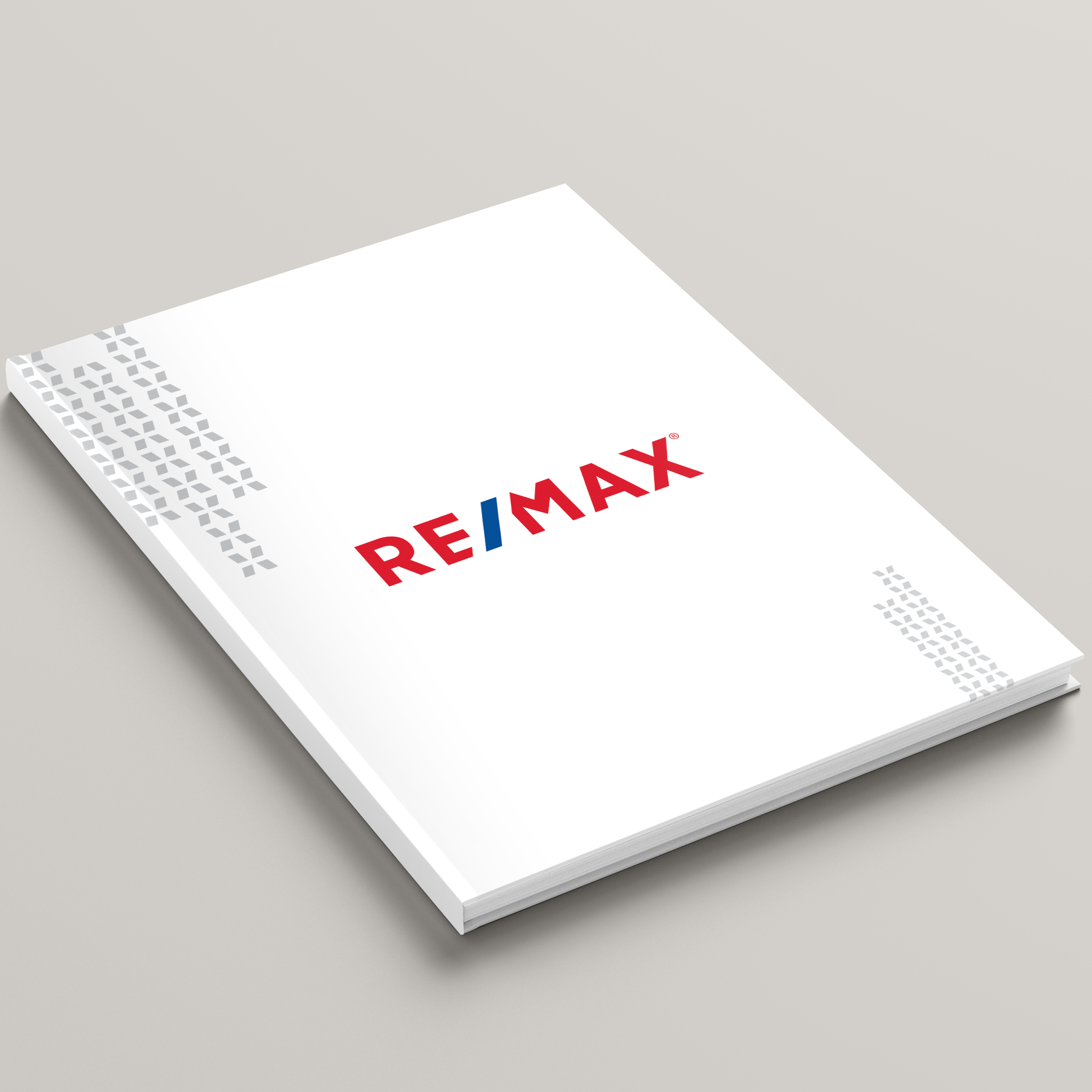 RE/MAX Dawn White Bindable - Lay Flat HARDCOVER Soft Touch