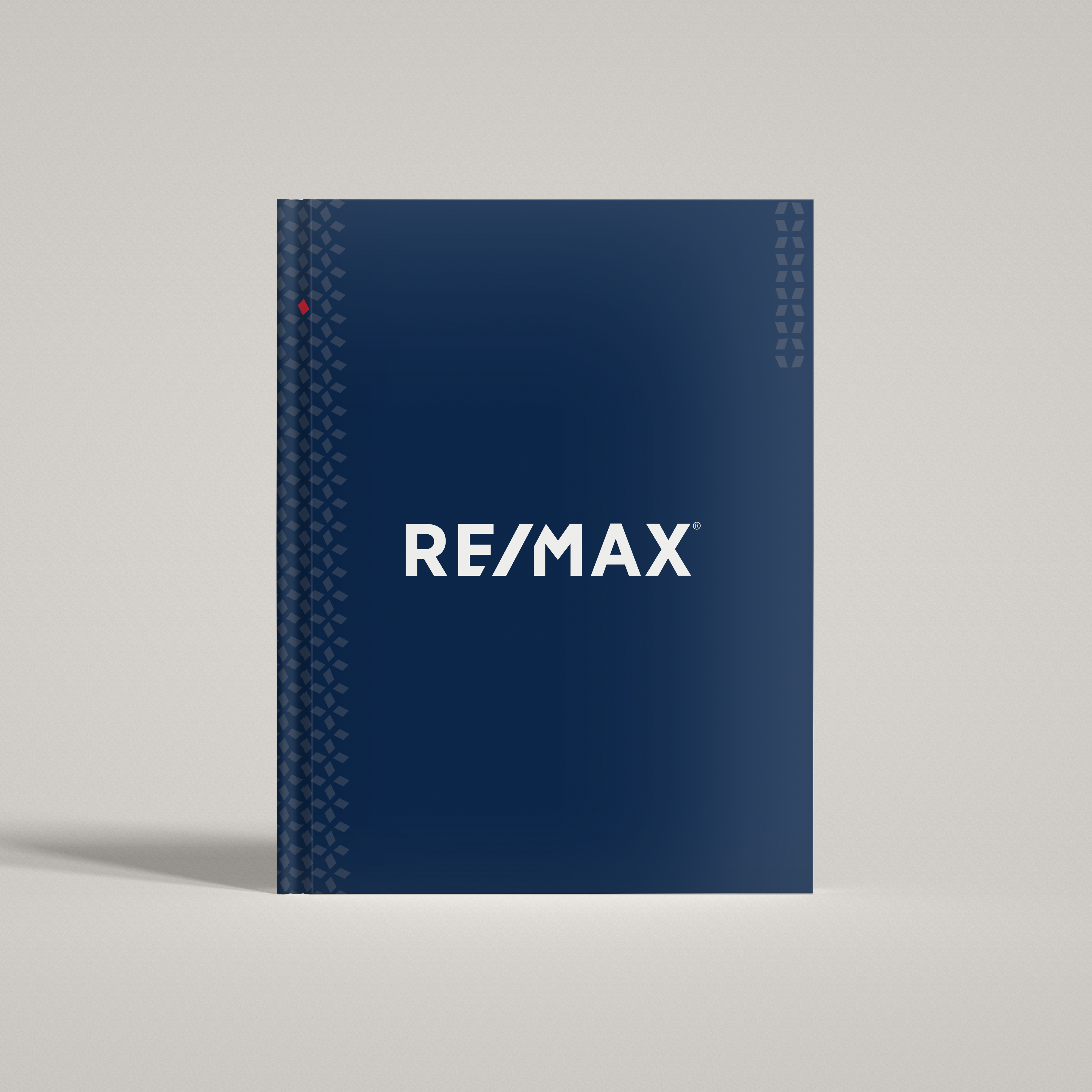RE/MAX Dusk Blue Bindable - Lay Flat HARDCOVER Soft Touch