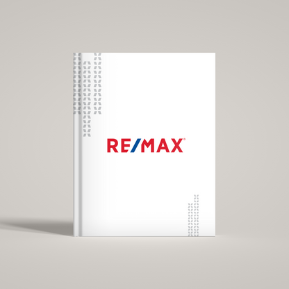 RE/MAX Dawn White Bindable - Lay Flat HARDCOVER Soft Touch