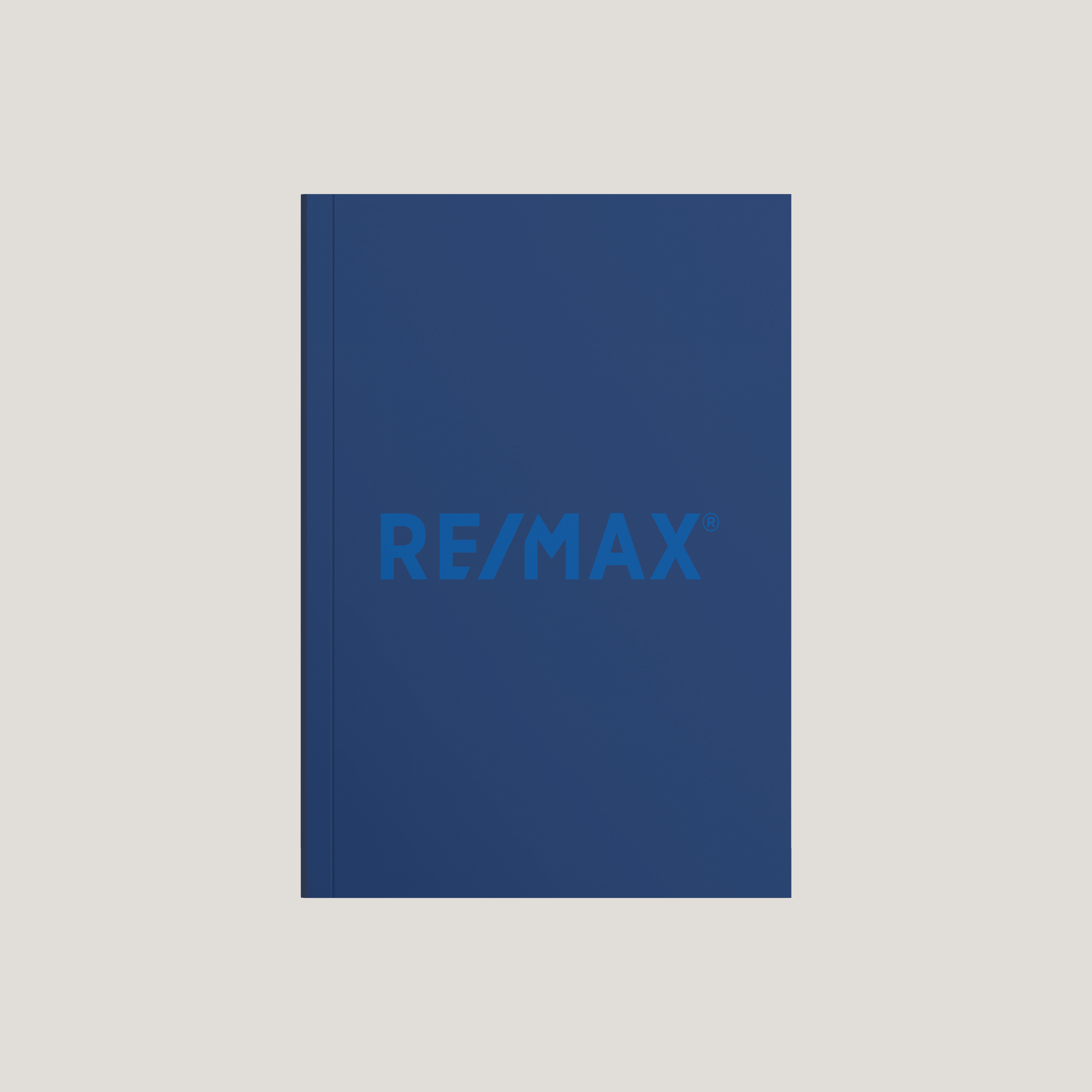 Re/Max Solid Blue - Lay Flat SOFTCOVER - CLEARANCE (40 Pack)