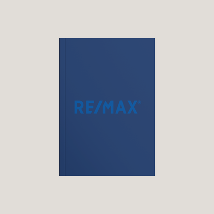 Re/Max Solid Blue - Lay Flat SOFTCOVER - CLEARANCE (40 Pack)