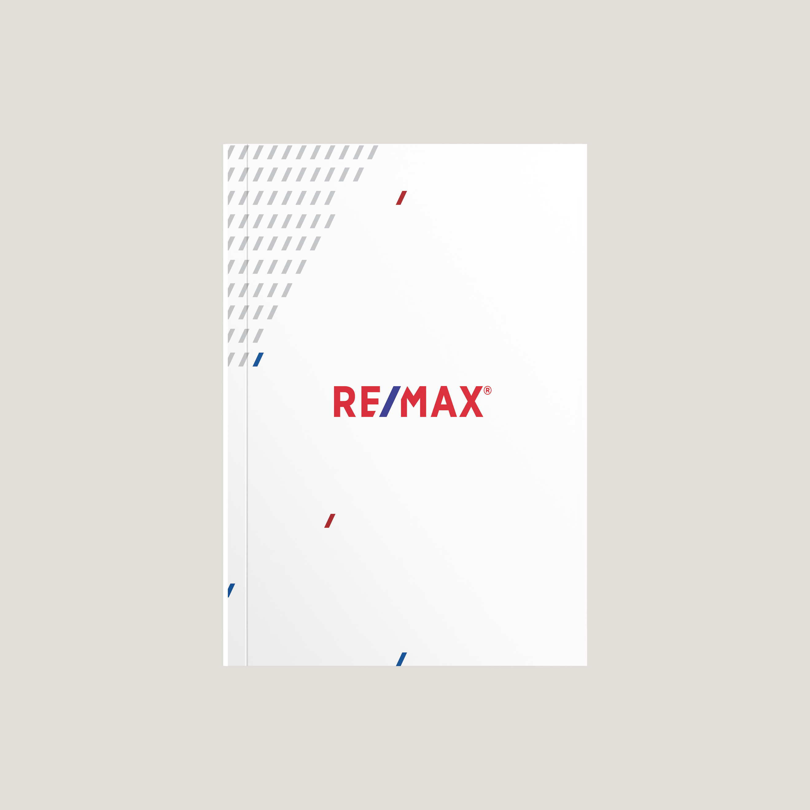 Re/Max White Line - Lay Flat SOFTCOVER - CLEARANCE (40 Pack)