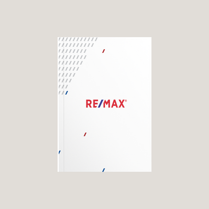 Re/Max White Line - Lay Flat SOFTCOVER - CLEARANCE (40 Pack)