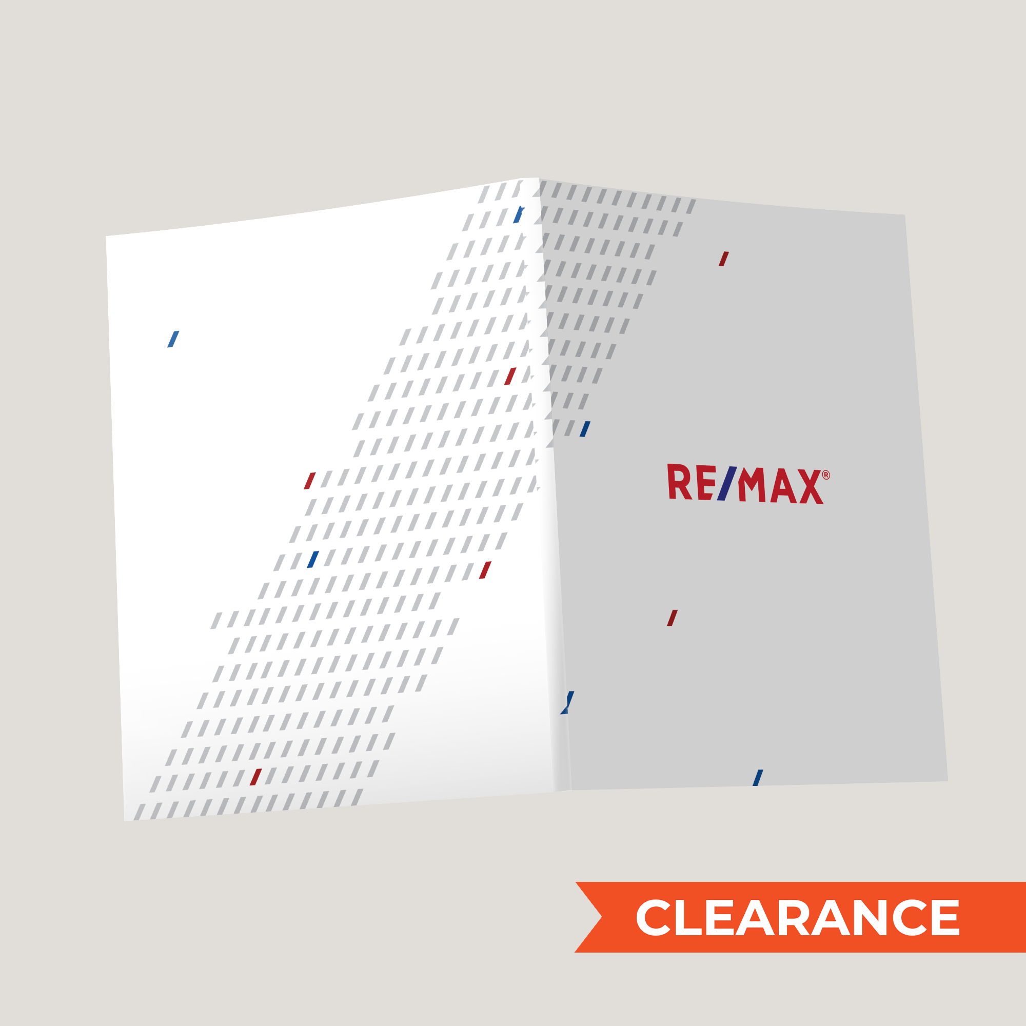 Re/Max White Line - Lay Flat SOFTCOVER - CLEARANCE (40 Pack)