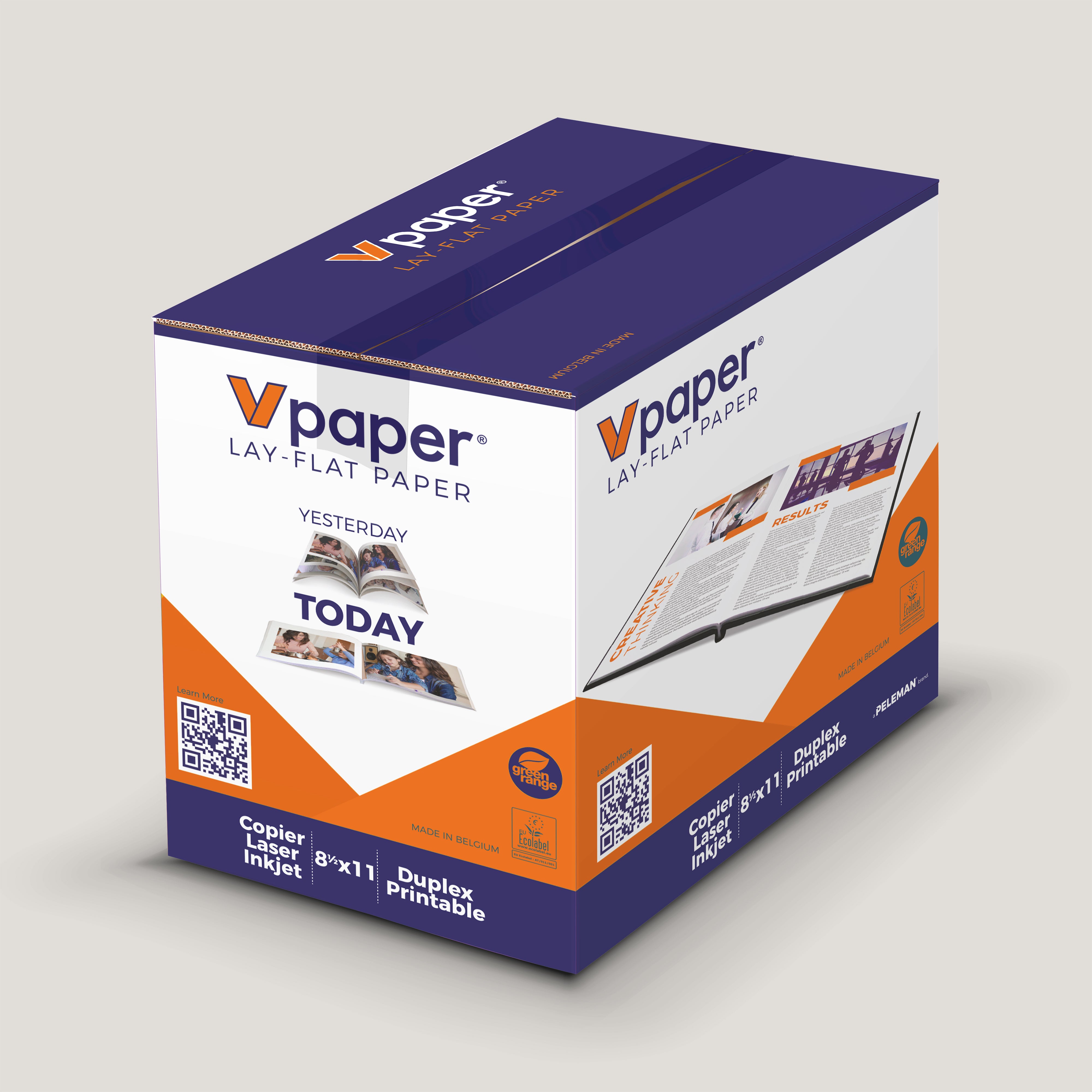 Lay-Flat Paper - V-paper