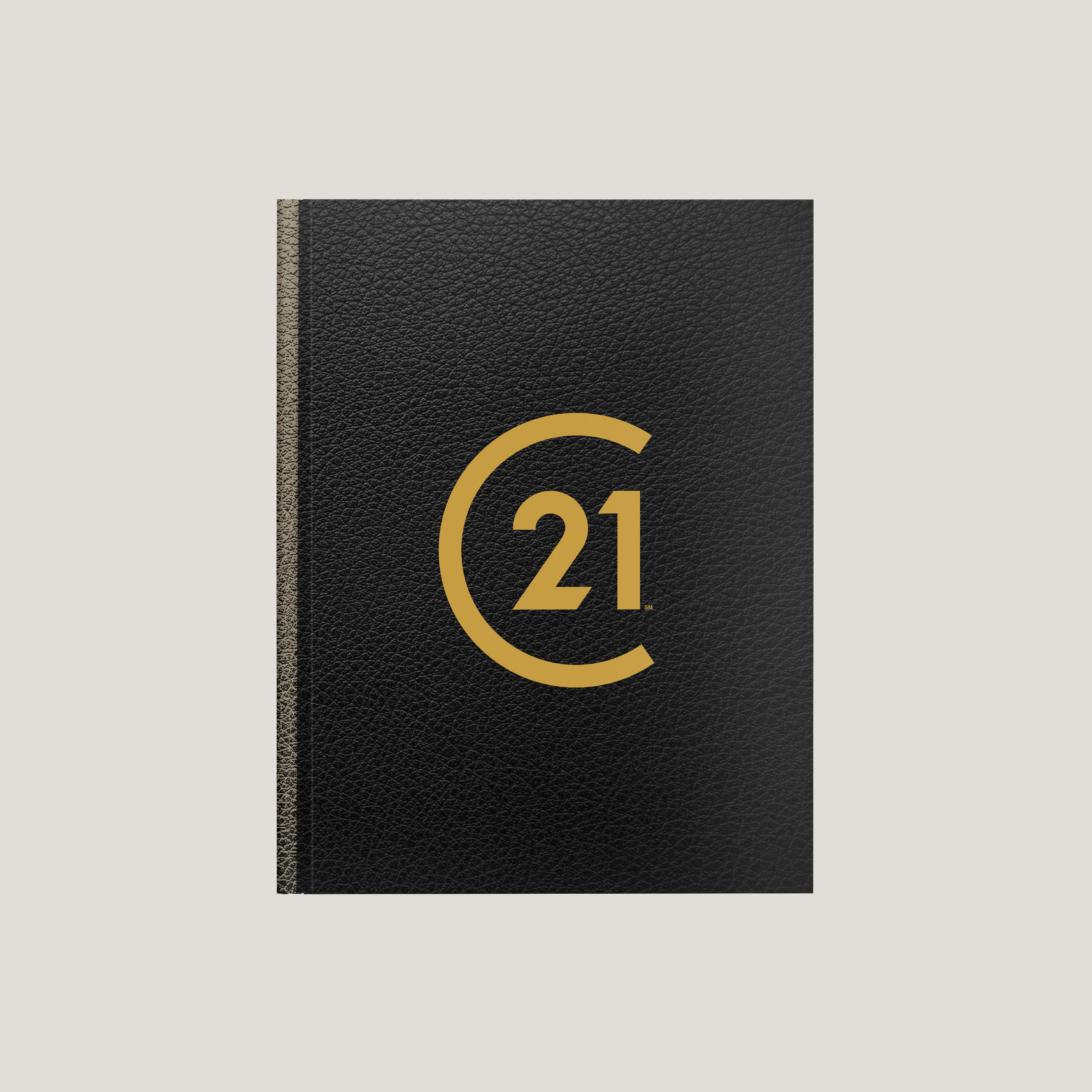 C21 Black Leather- Lay Flat HARDCOVER - CLEARANCE (10 Pack)