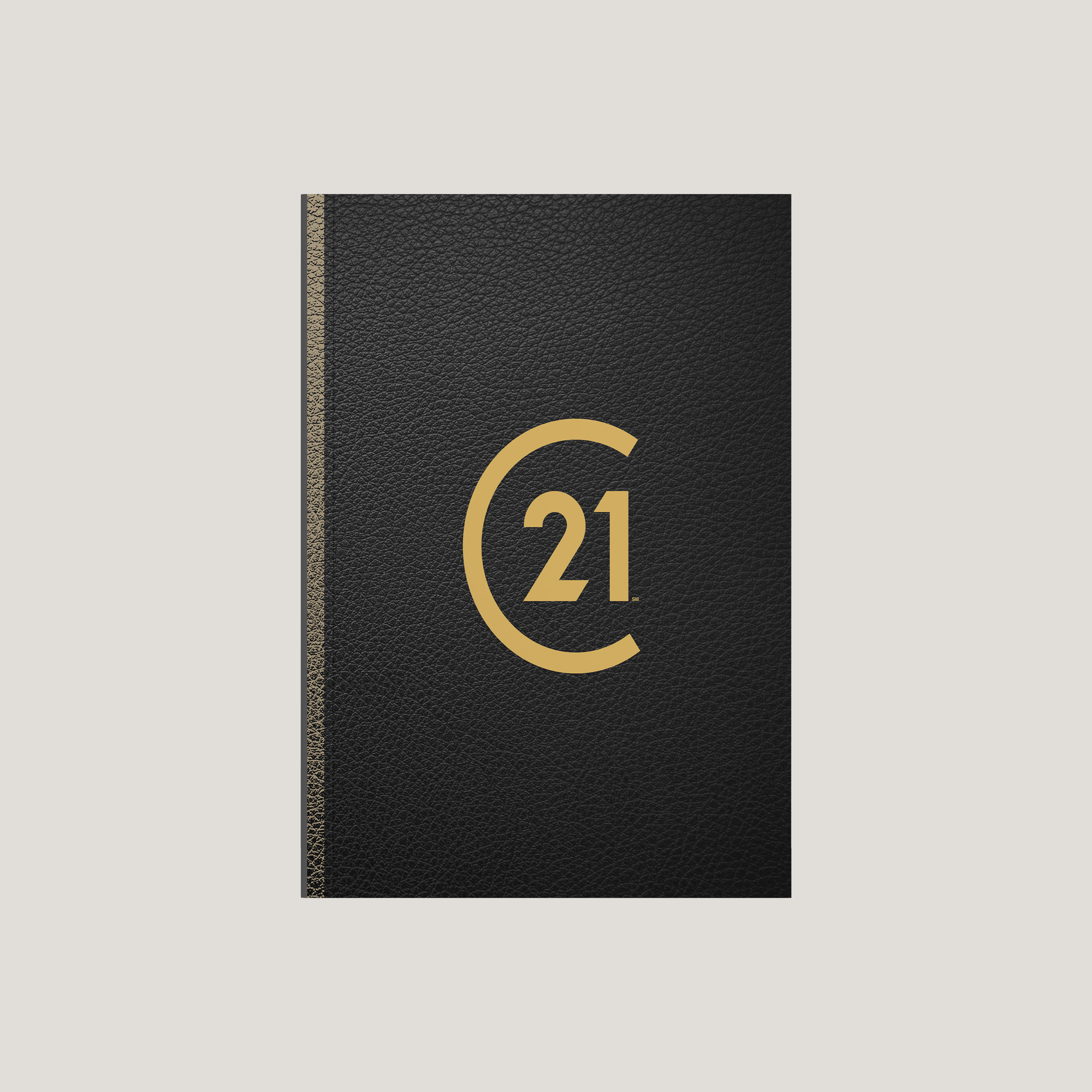 C21 Black Leather - Lay Flat SOFTCOVER - CLEARANCE (40 Pack)