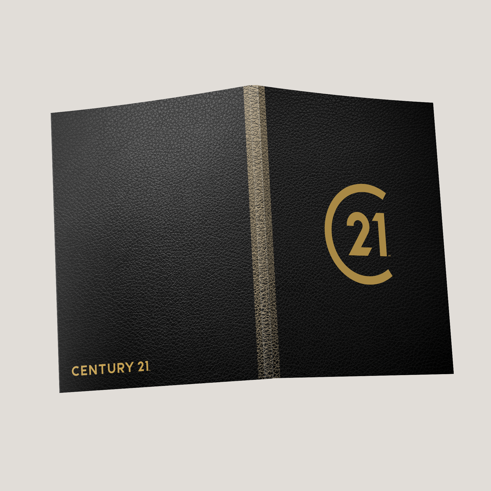 C21 Black Leather - Lay Flat SOFTCOVER - CLEARANCE (40 Pack)