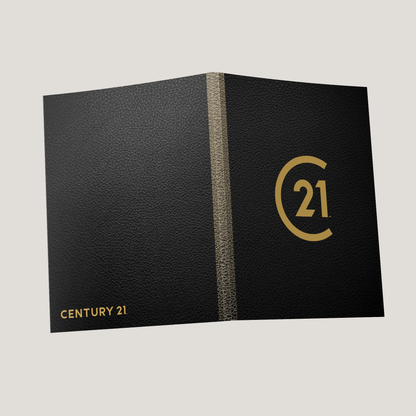 C21 Black Leather - Lay Flat SOFTCOVER - CLEARANCE (40 Pack)