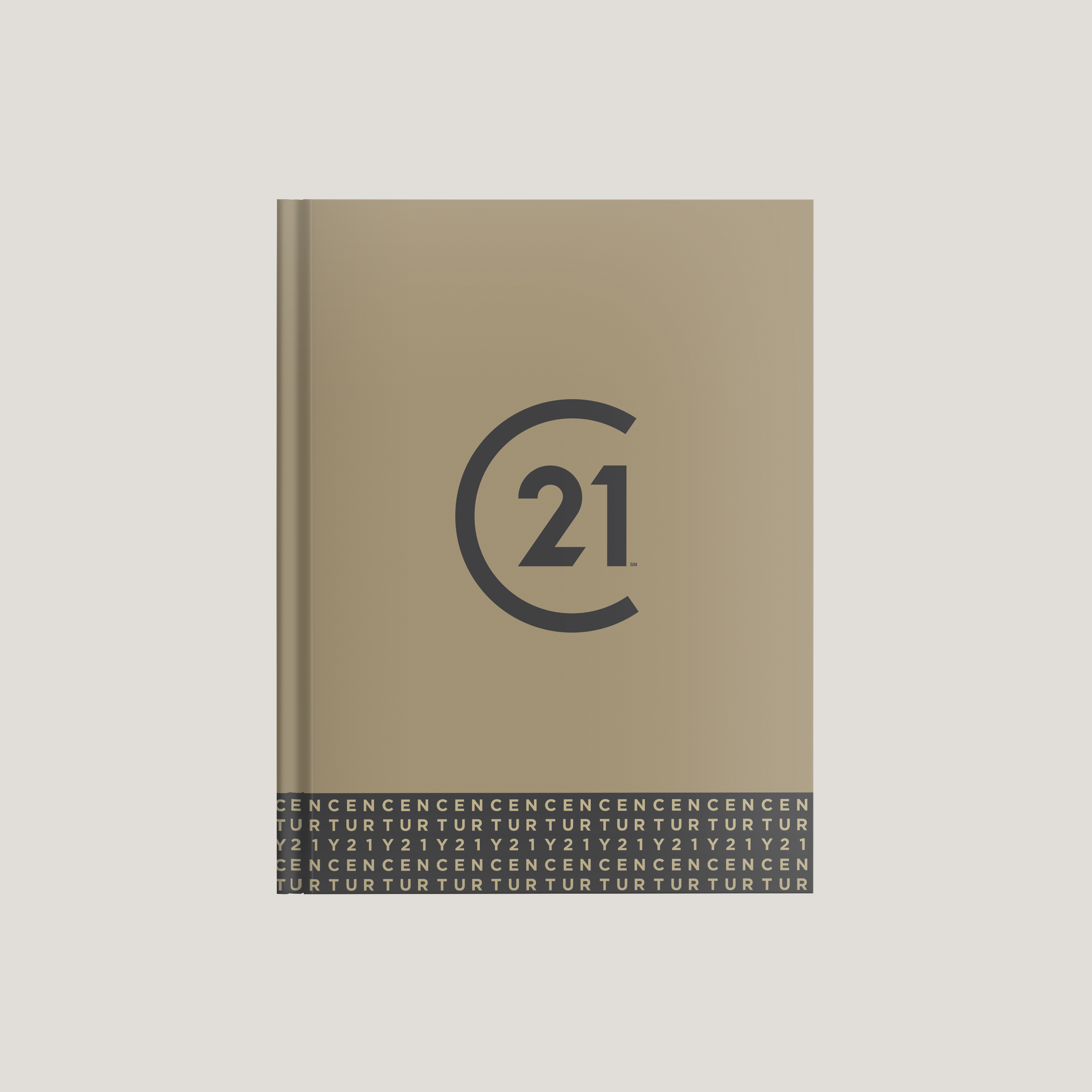 C21 Dark Gold Bar- Lay Flat HARDCOVER - CLEARANCE (10 Pack)