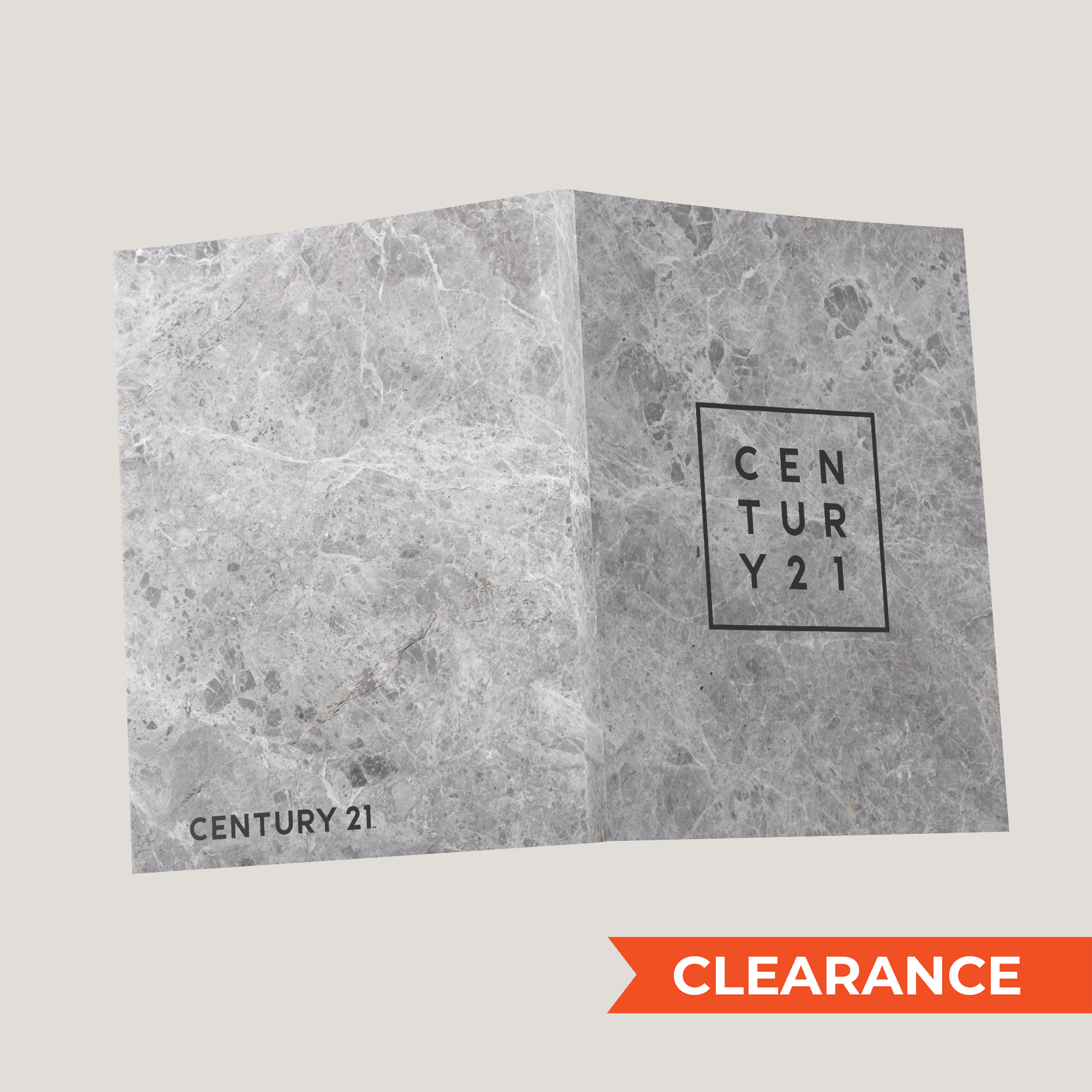 C21 Grey Marble - Lay Flat SOFTCOVER - CLEARANCE (40 Pack)