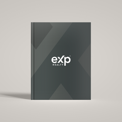 eXp Realty Black Onyx- Lay Flat HARDCOVER Soft Touch (10 Pack)