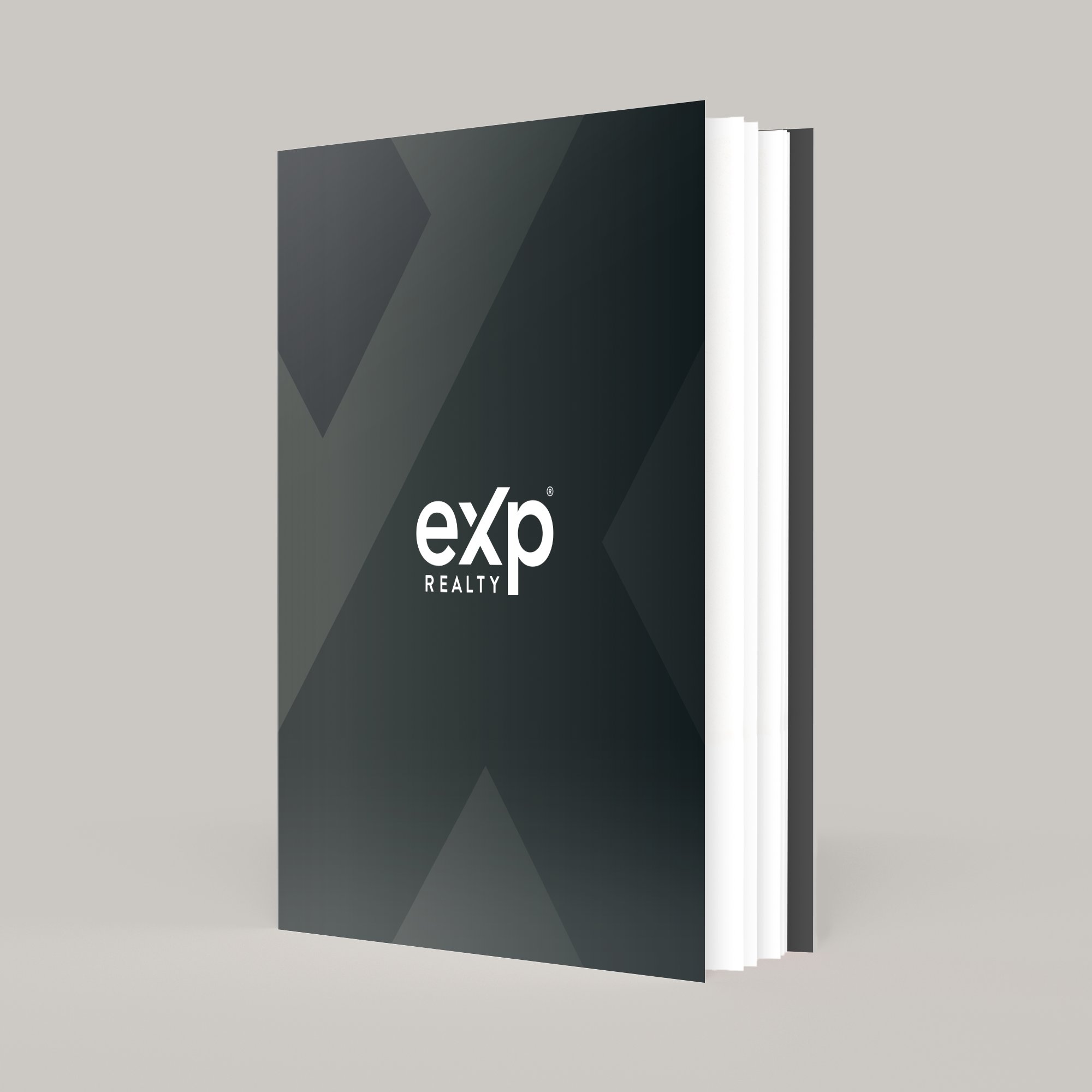 eXp Realty Black Onyx - Lay Flat SOFTCOVER Soft Touch (10 Pack)