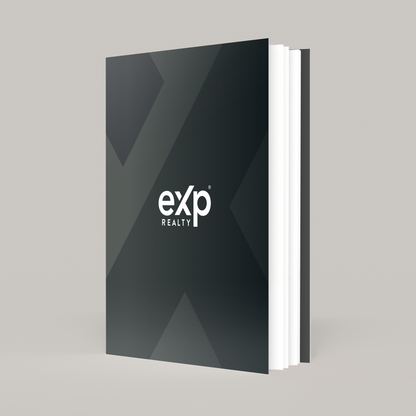 eXp Realty Black Onyx - Lay Flat SOFTCOVER Soft Touch (10 Pack)