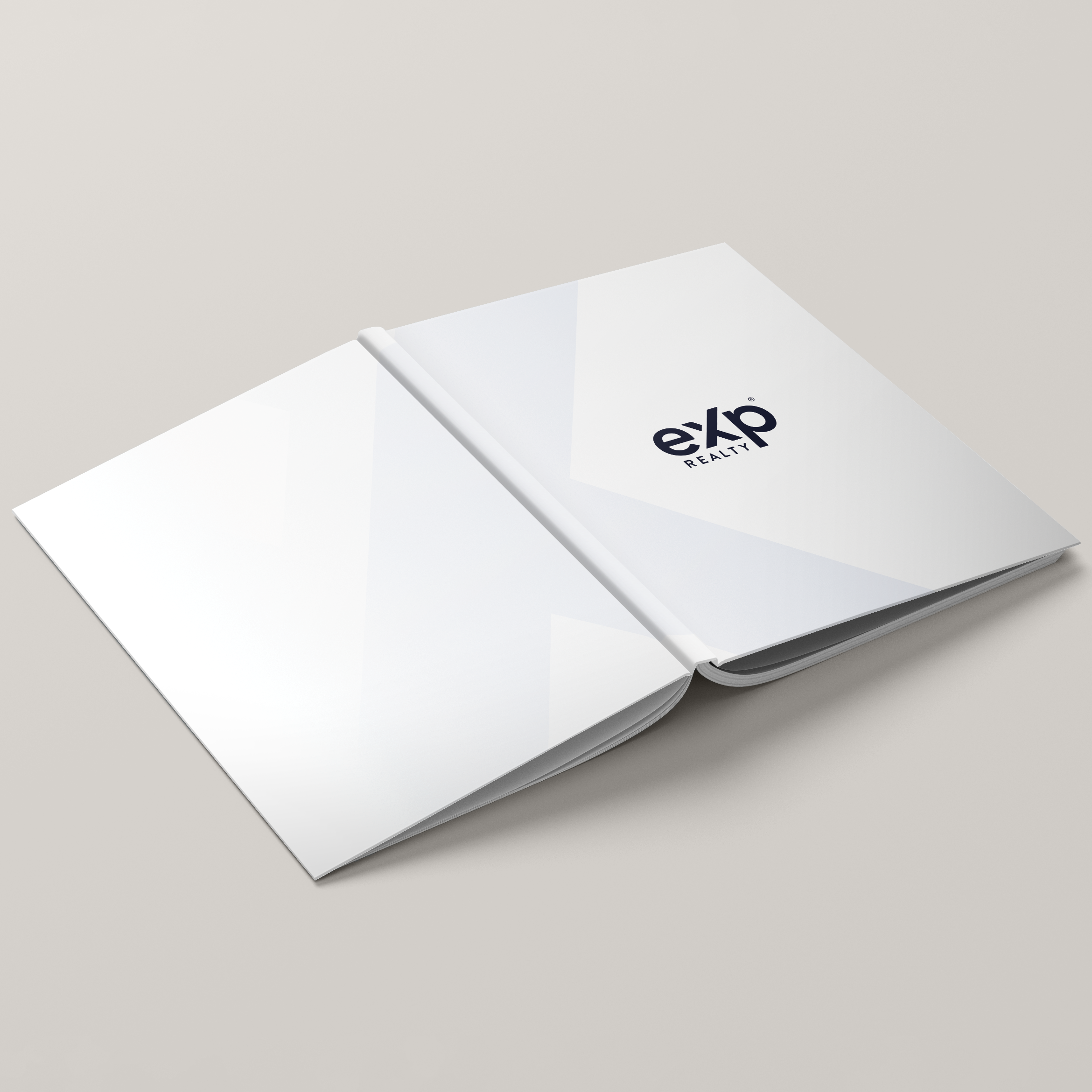 eXp Realty White Pearl- Lay Flat HARDCOVER Soft Touch (10 Pack)