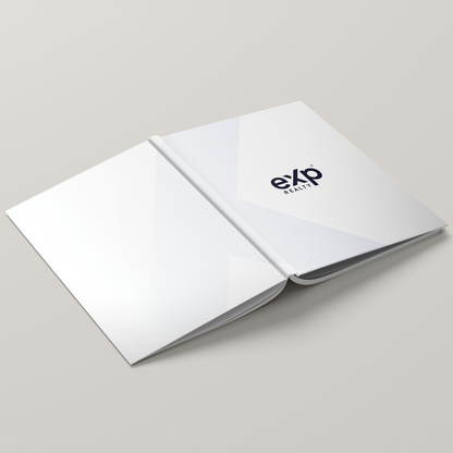 eXp Realty White Pearl- Lay Flat HARDCOVER Soft Touch (10 Pack)