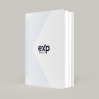 eXp Realty White Pearl - Lay Flat SOFTCOVER Soft Touch (40 Pack)
