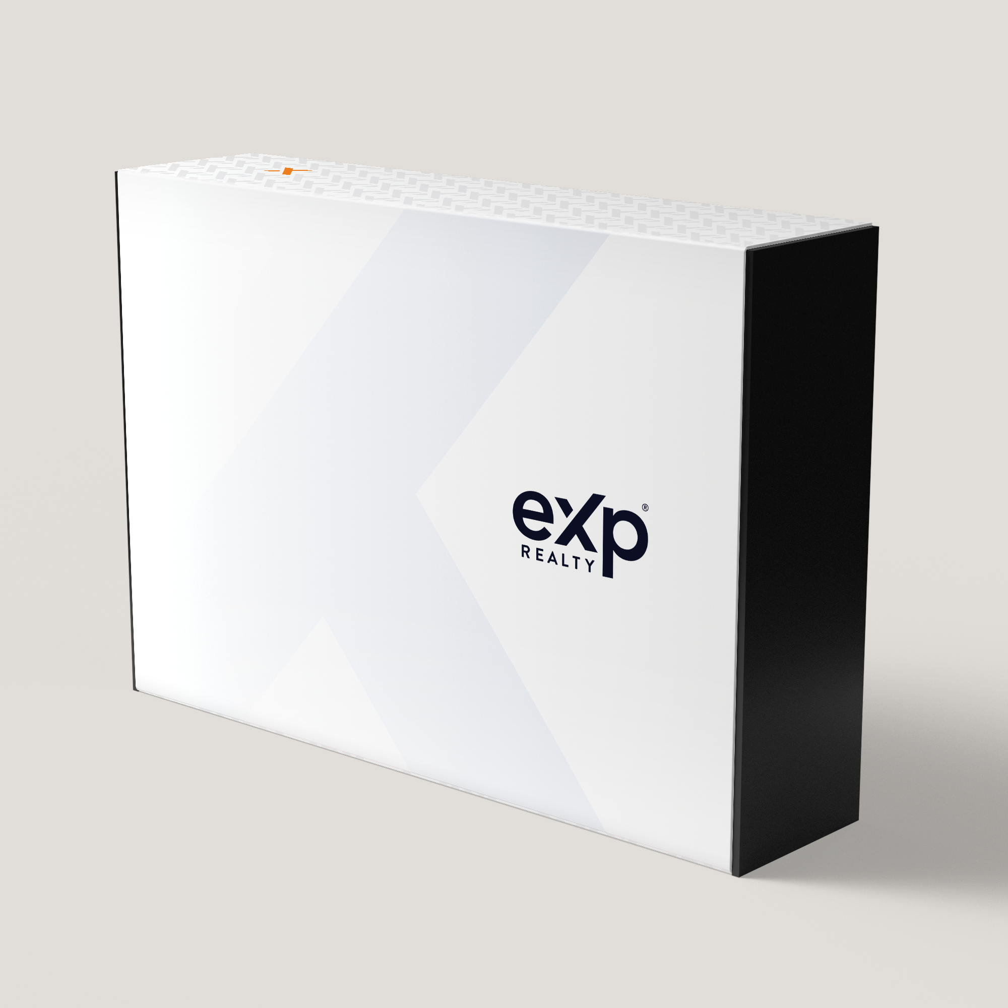 eXp Realty White Pearl Large Gift Box (10 Pack)