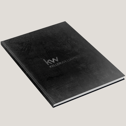 KW Black Texture - (10 Pack) Lay Flat HARDCOVER - CLEARANCE
