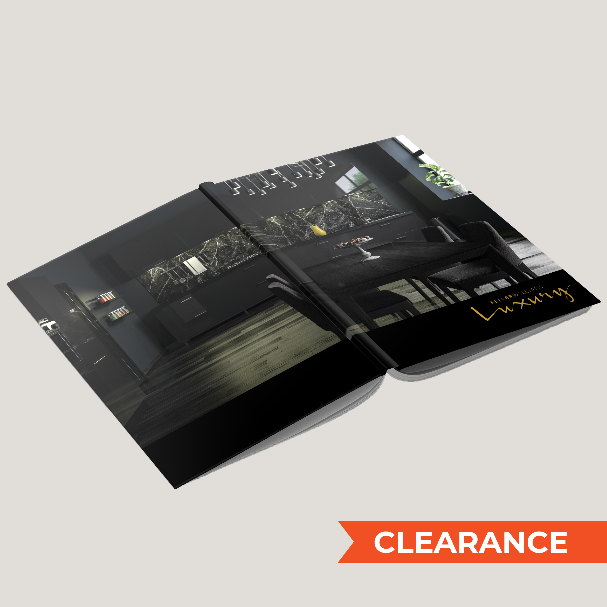 KW Luxury Kitchen - (10 Pack) Lay Flat HARDCOVER - CLEARANCE