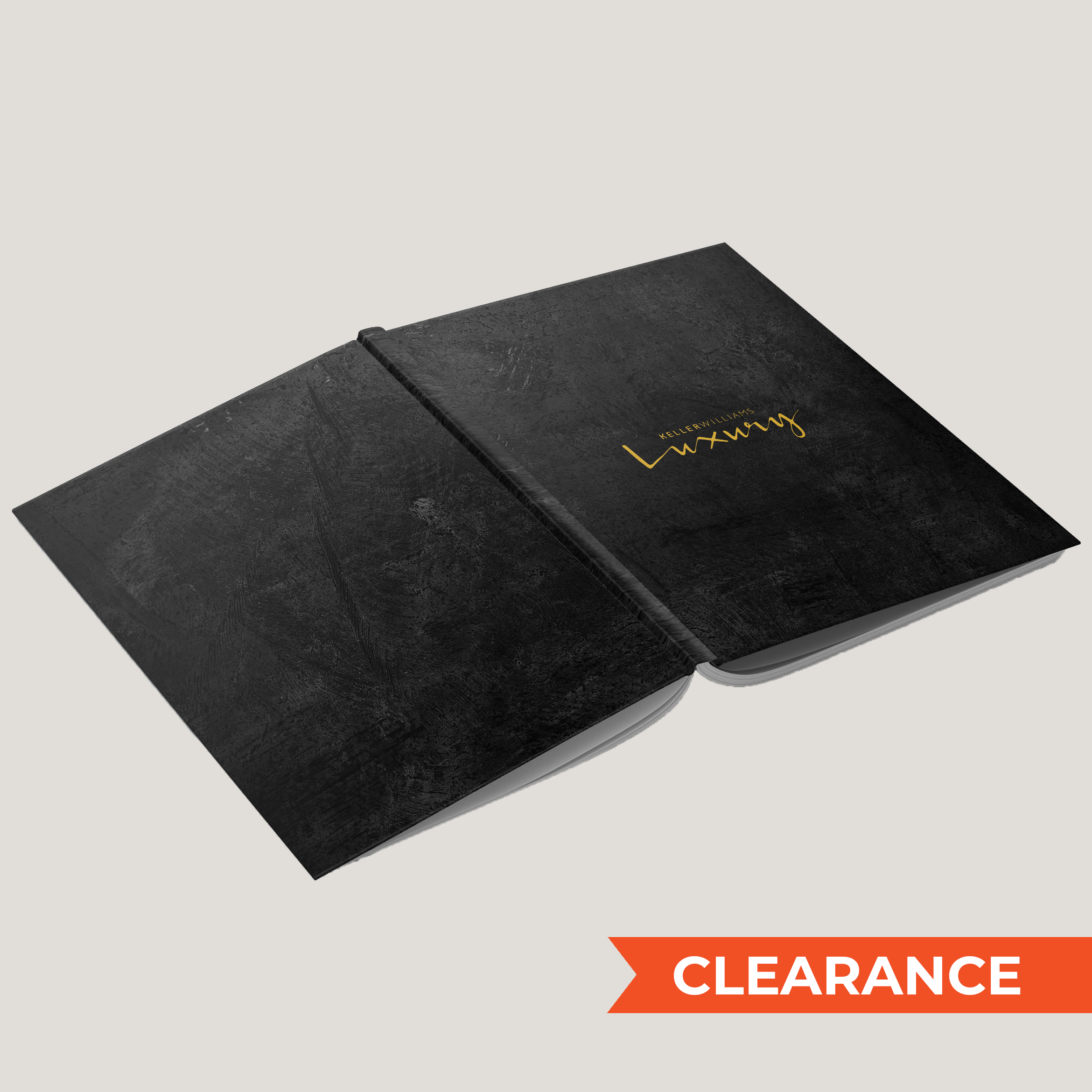 KW Luxury Gold - (10 Pack) Lay Flat HARDCOVER - CLEARANCE
