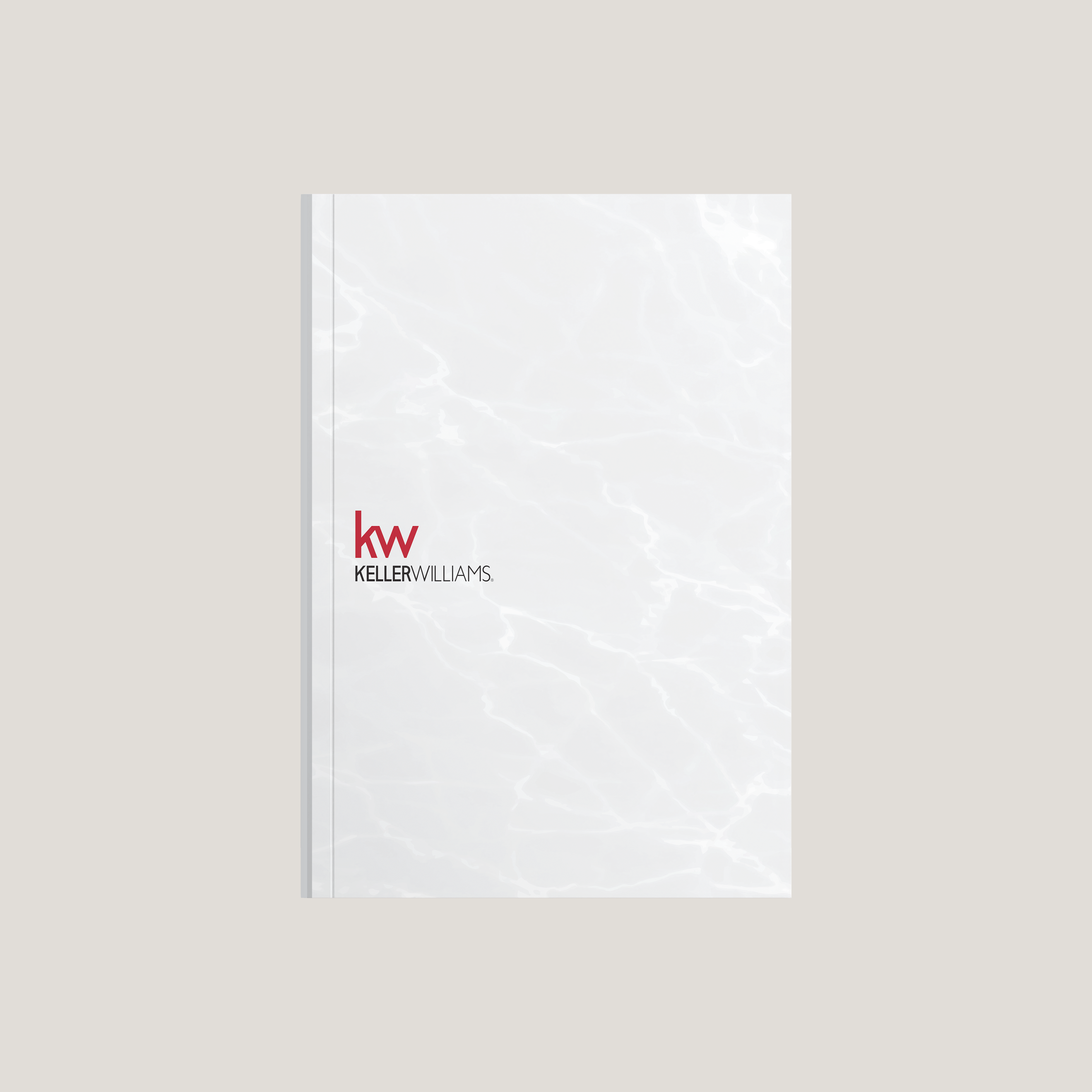 KW White Marble - (40 Pack)Lay Flat SOFTCOVER - CLEARANCE (40 Pack)