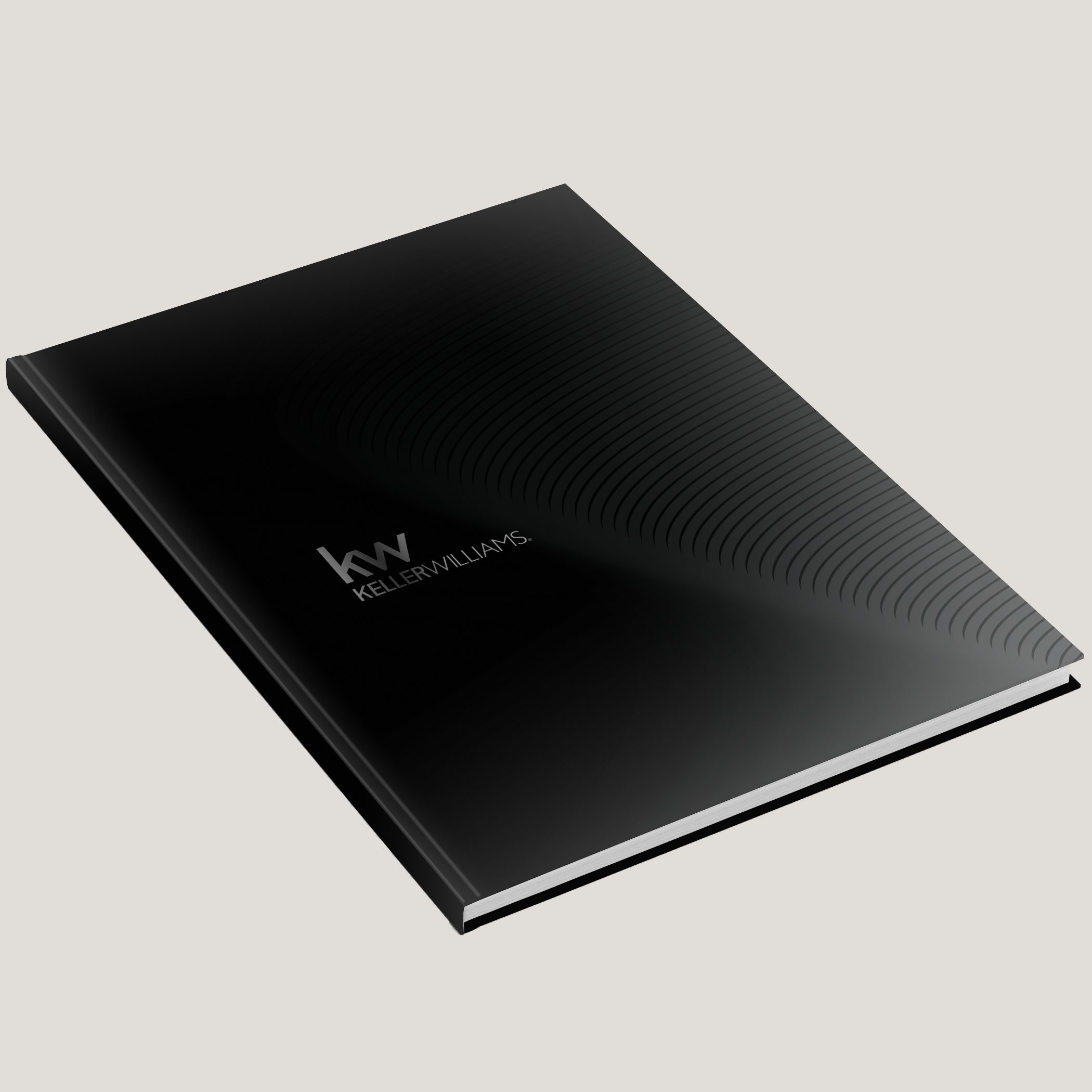 KW Basic Black - (10 Pack) Lay Flat HARDCOVER - CLEARANCE