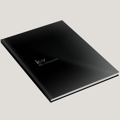 KW Basic Black - (10 Pack) Lay Flat HARDCOVER - CLEARANCE
